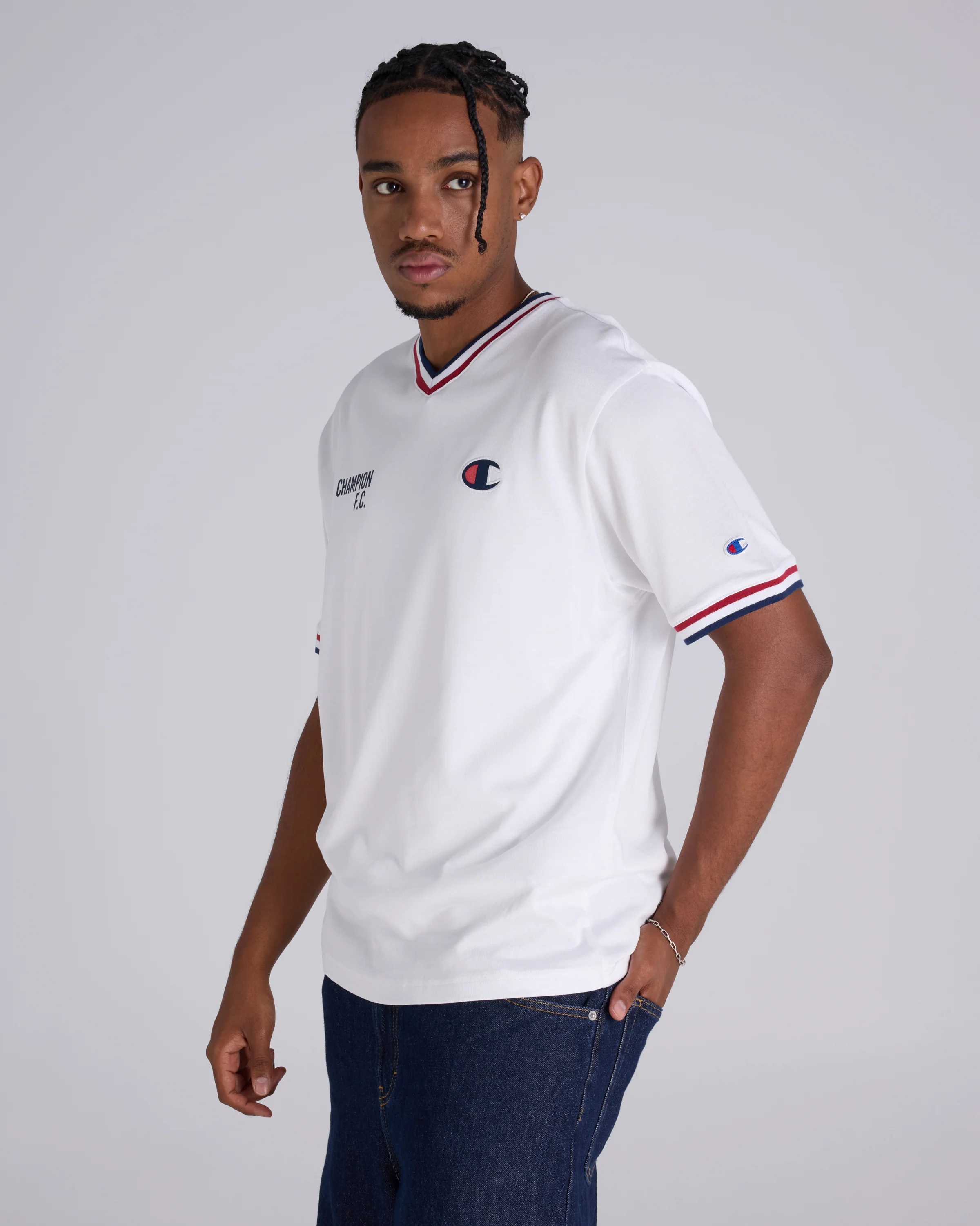Champion FC Short Sleeve Ringer Tee - Image 2