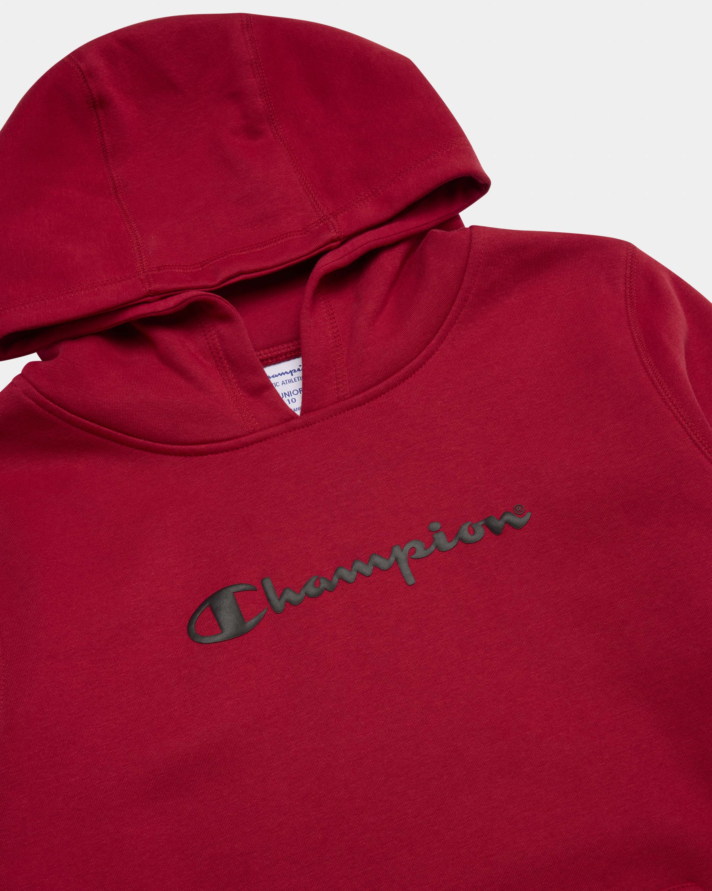 Junior Puff Script Hoodie - Image 3