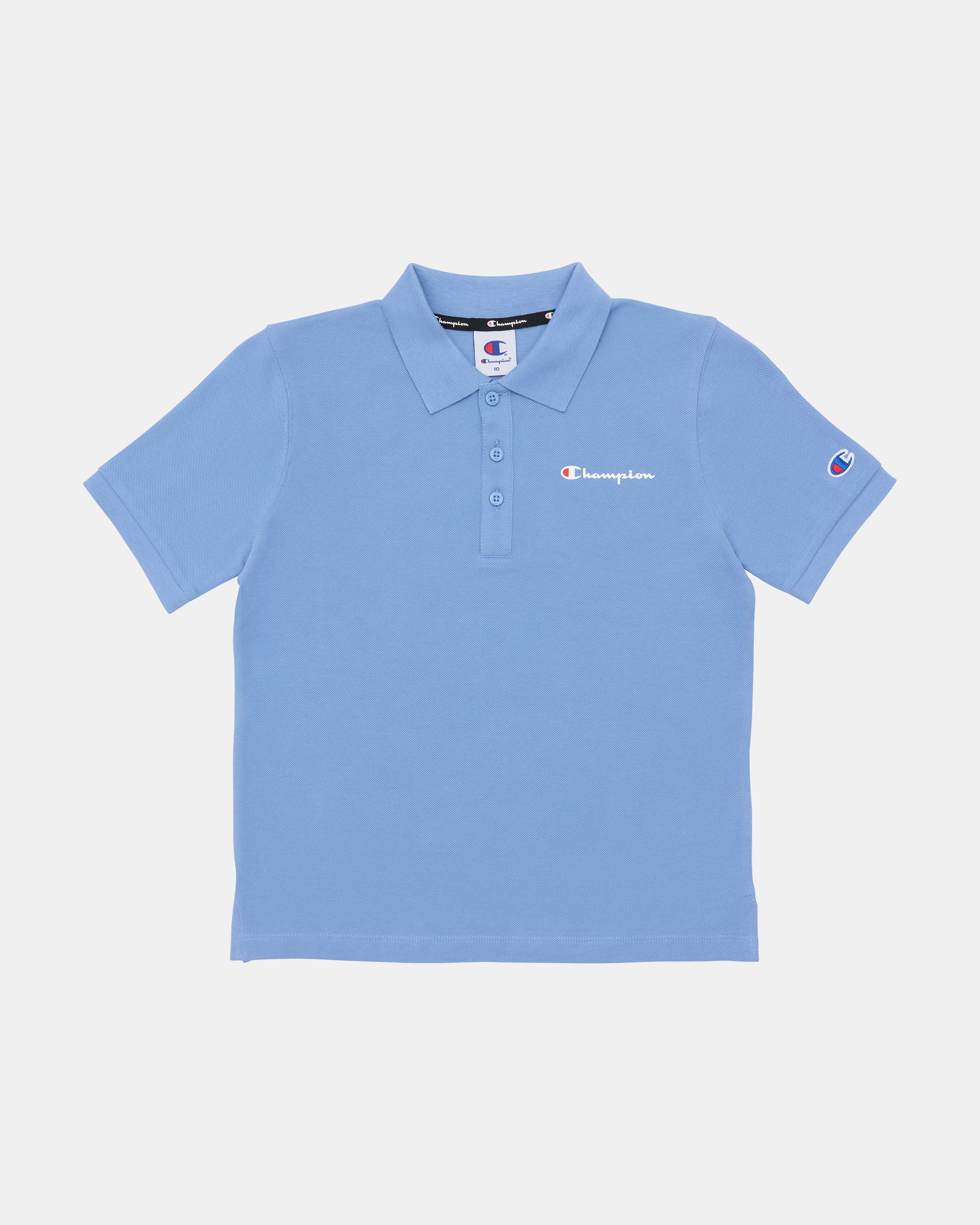 Junior Script Pique Polo