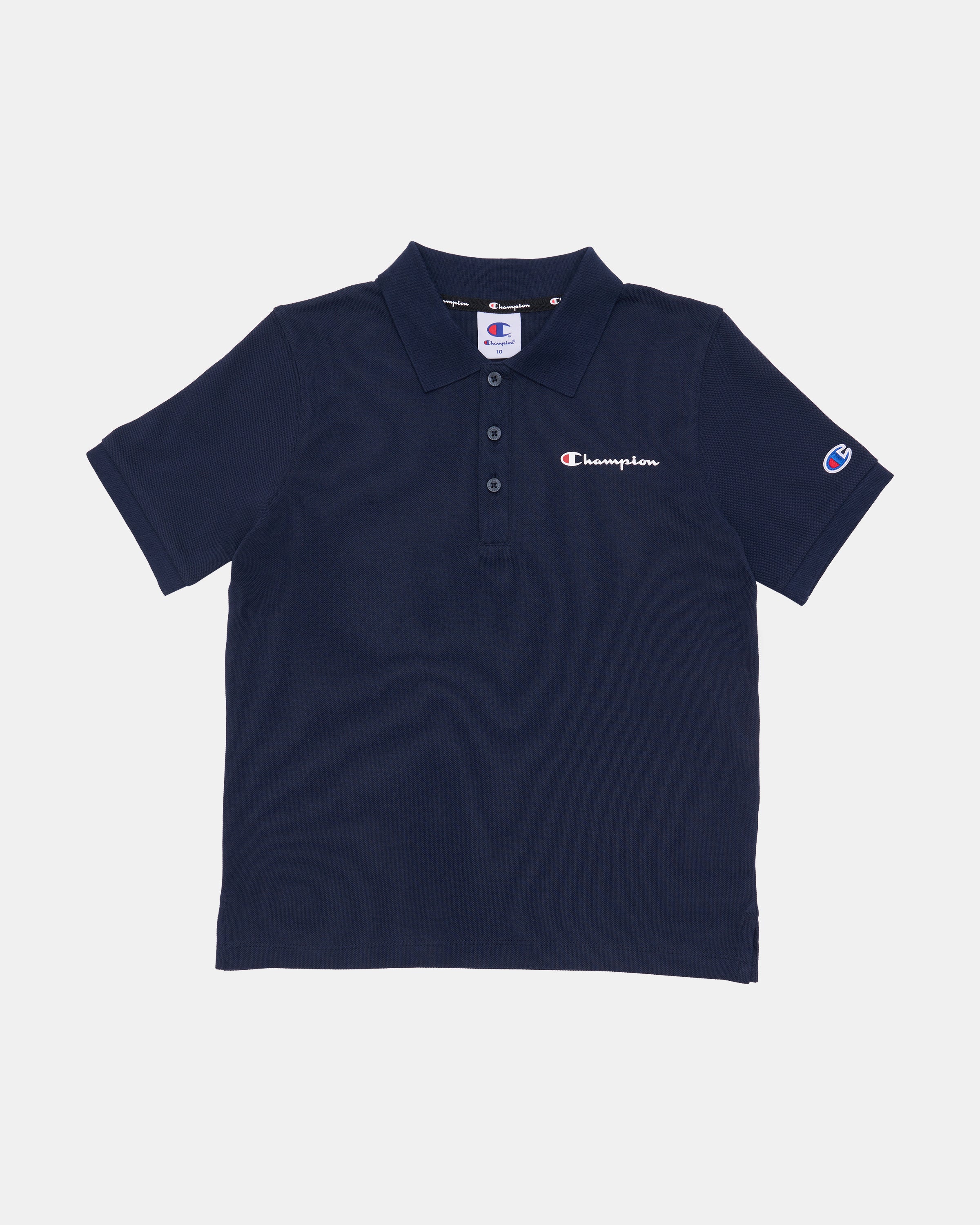Junior Script Pique Polo