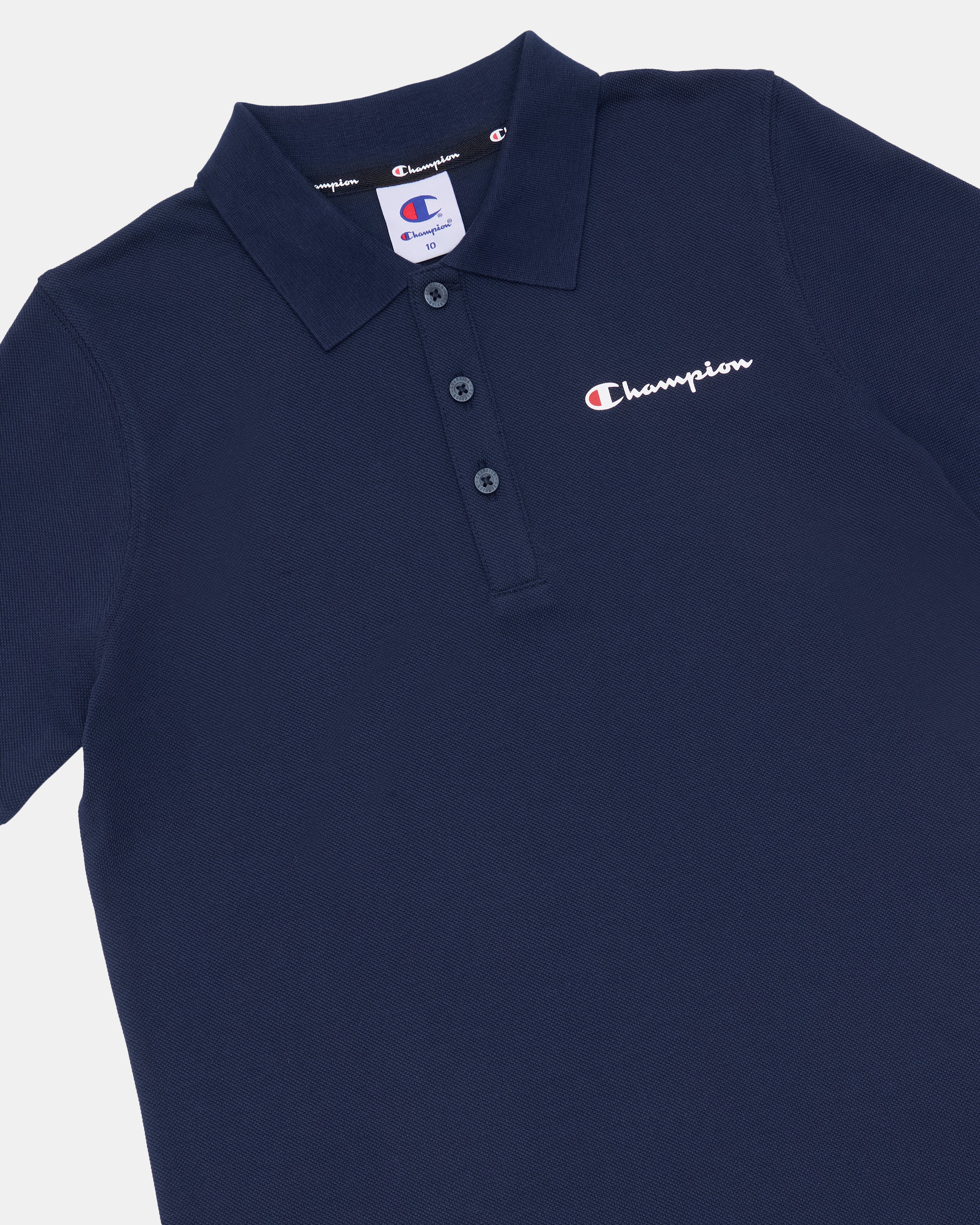 Junior Script Pique Polo - Image 3