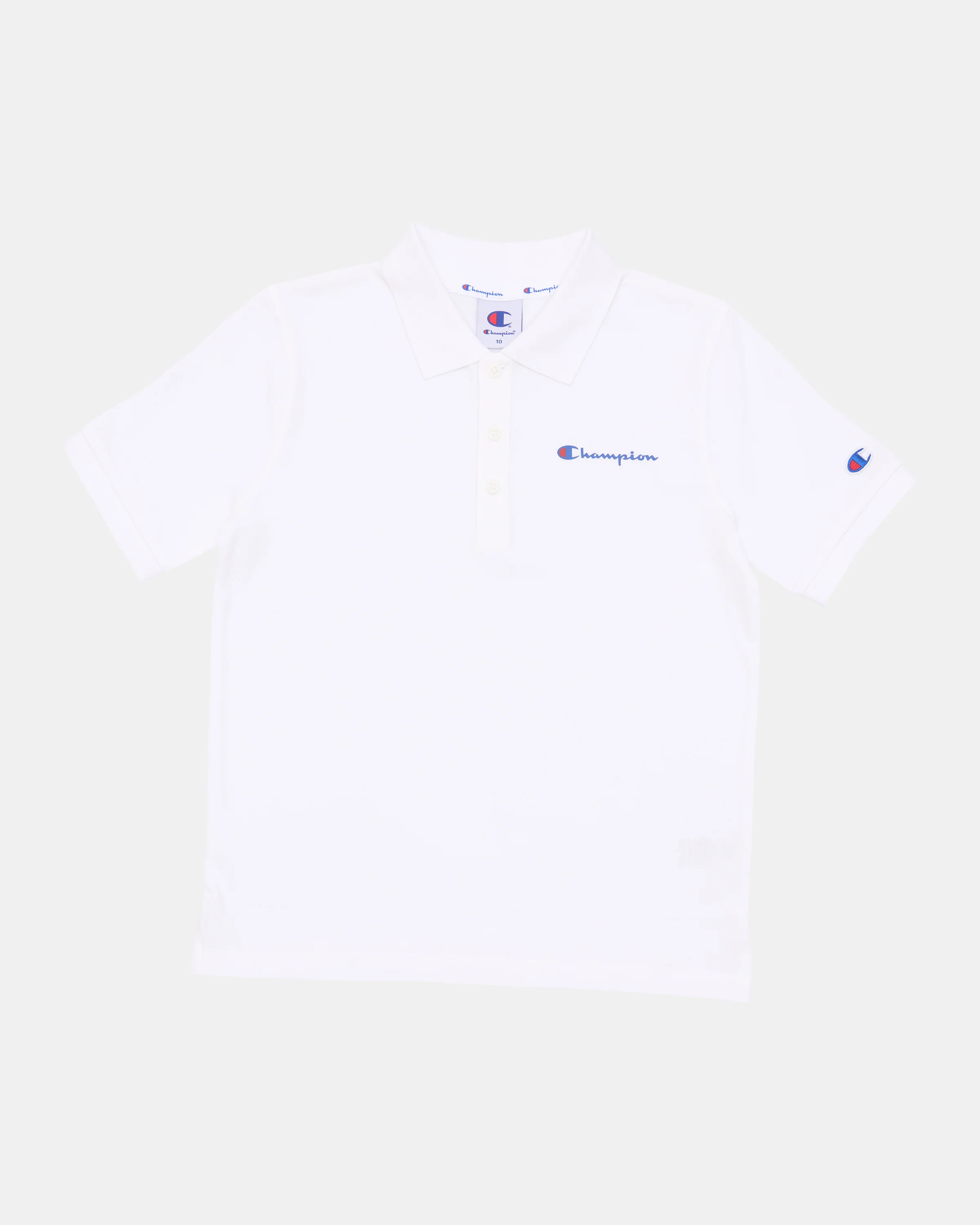 Junior Script Pique Polo