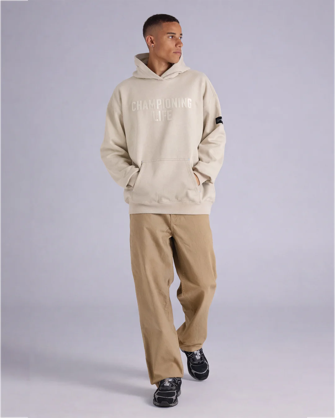 Champion x Klim Foundation Oversized Hoodie - Image 4