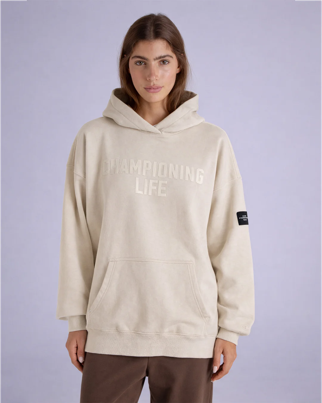Champion x Klim Foundation Oversized Hoodie - Image 5