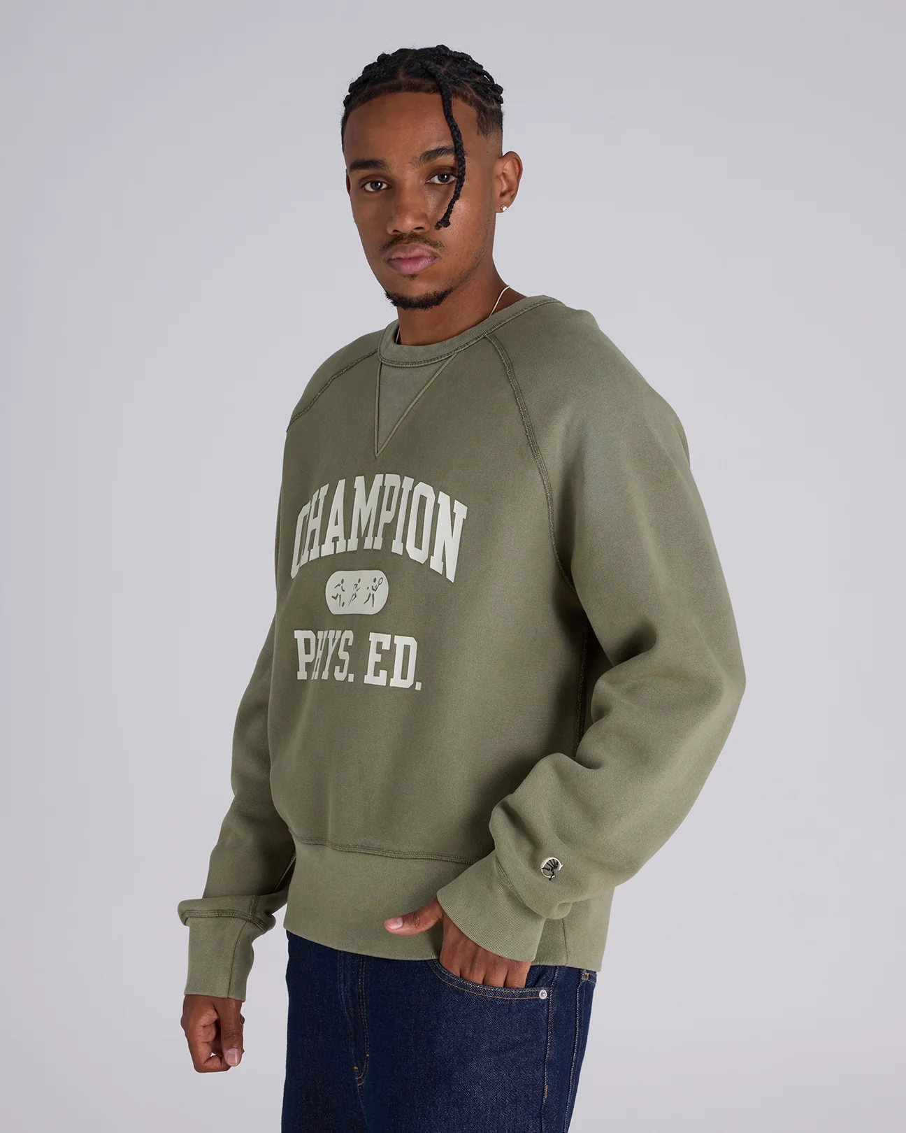 Reworked Raglan Graphic Crew - Image 2