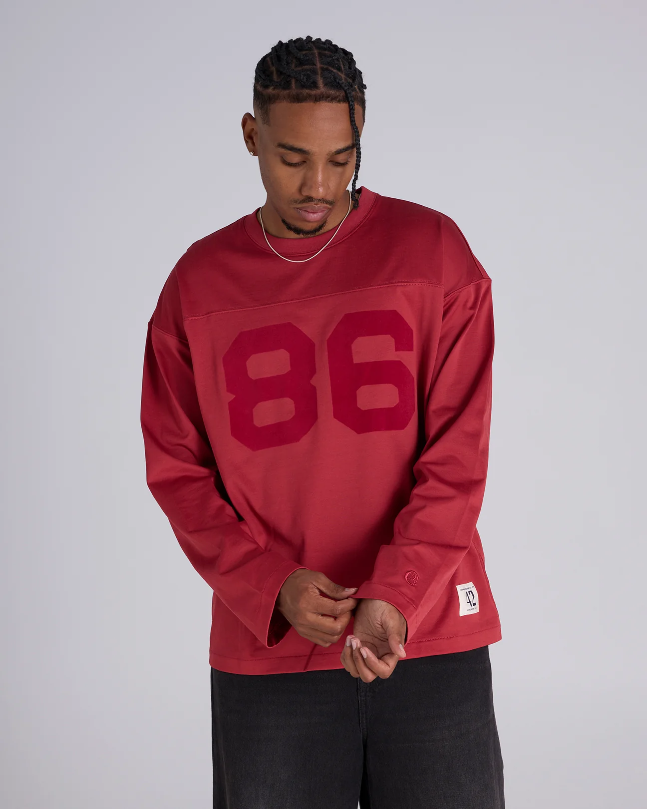 Time Capsule 40's Long Sleeve Football Jersey