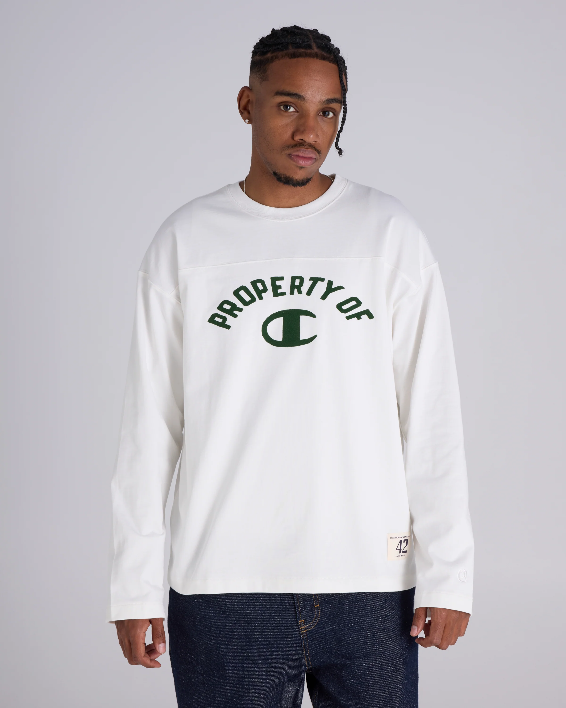 Time Capsule 40's Long Sleeve Football Jersey