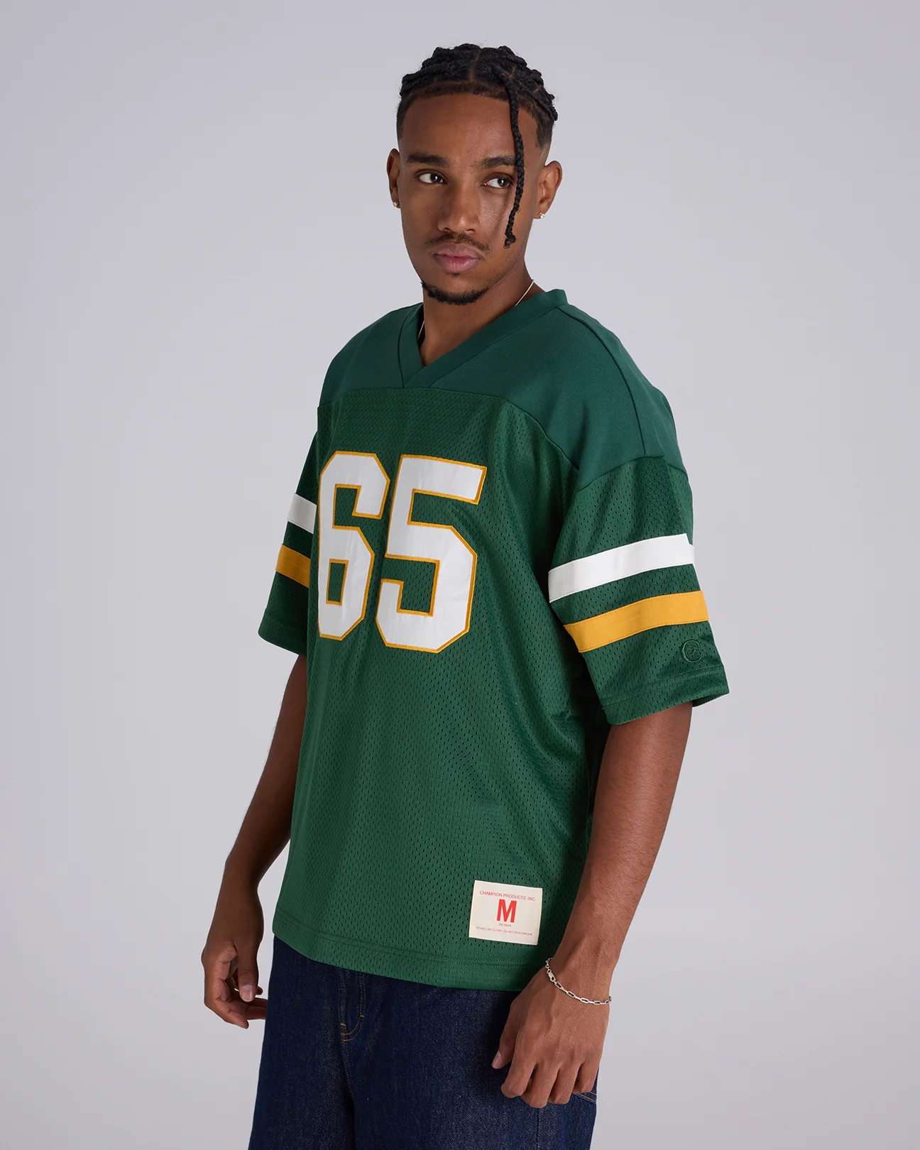 Time Capsule Mesh Football Jersey Tee - Image 2