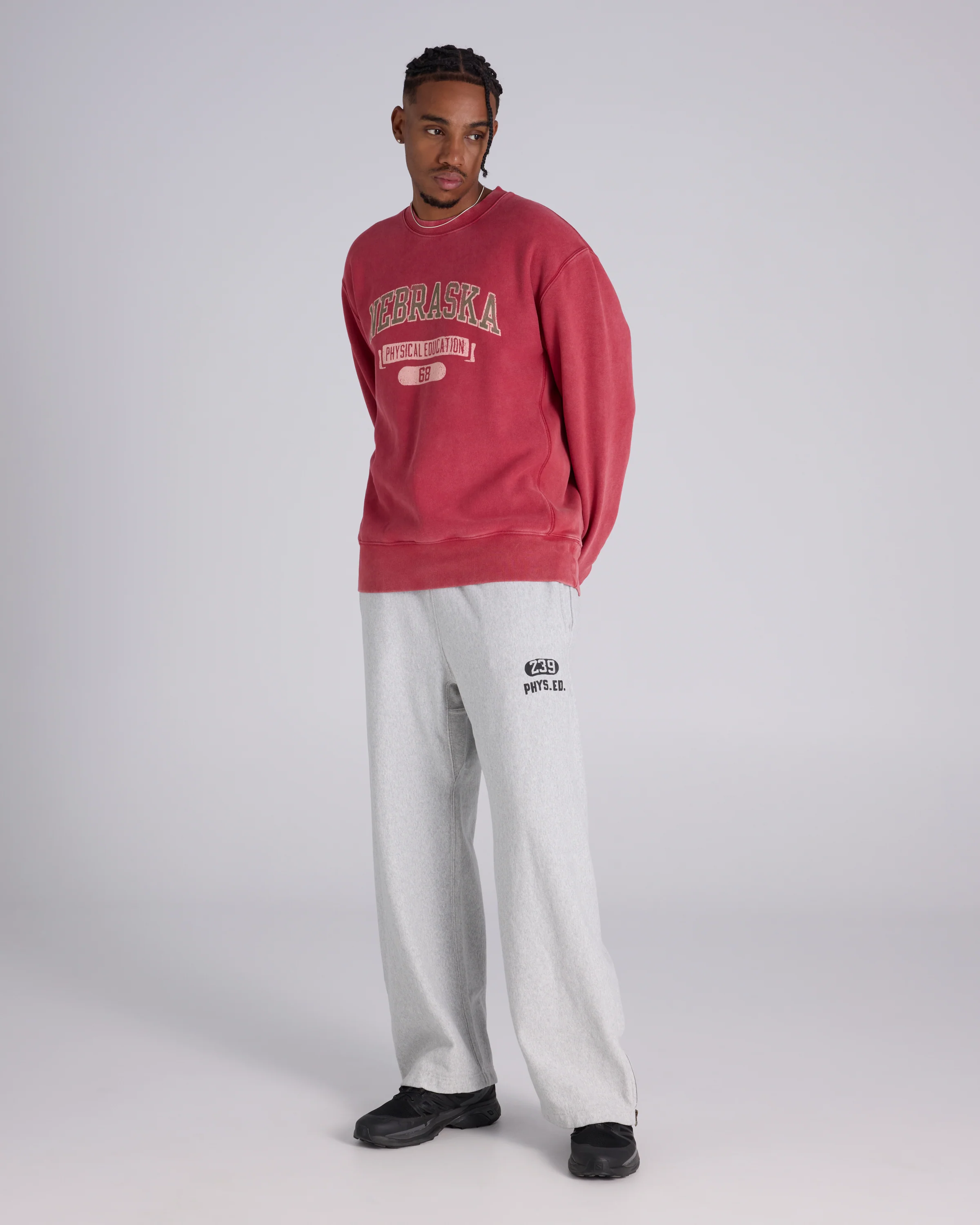 Time Capsule Reverse Weave 20's Track Pants - Image 4