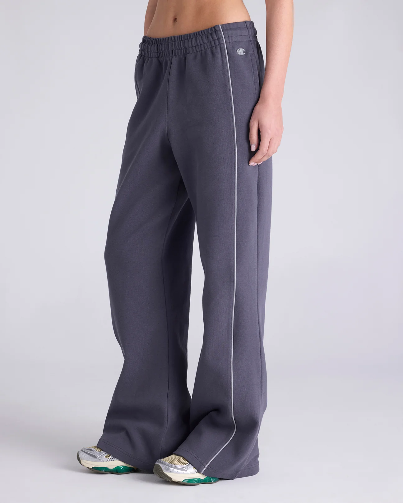 Base One Wide Leg Track Pants - Image 2