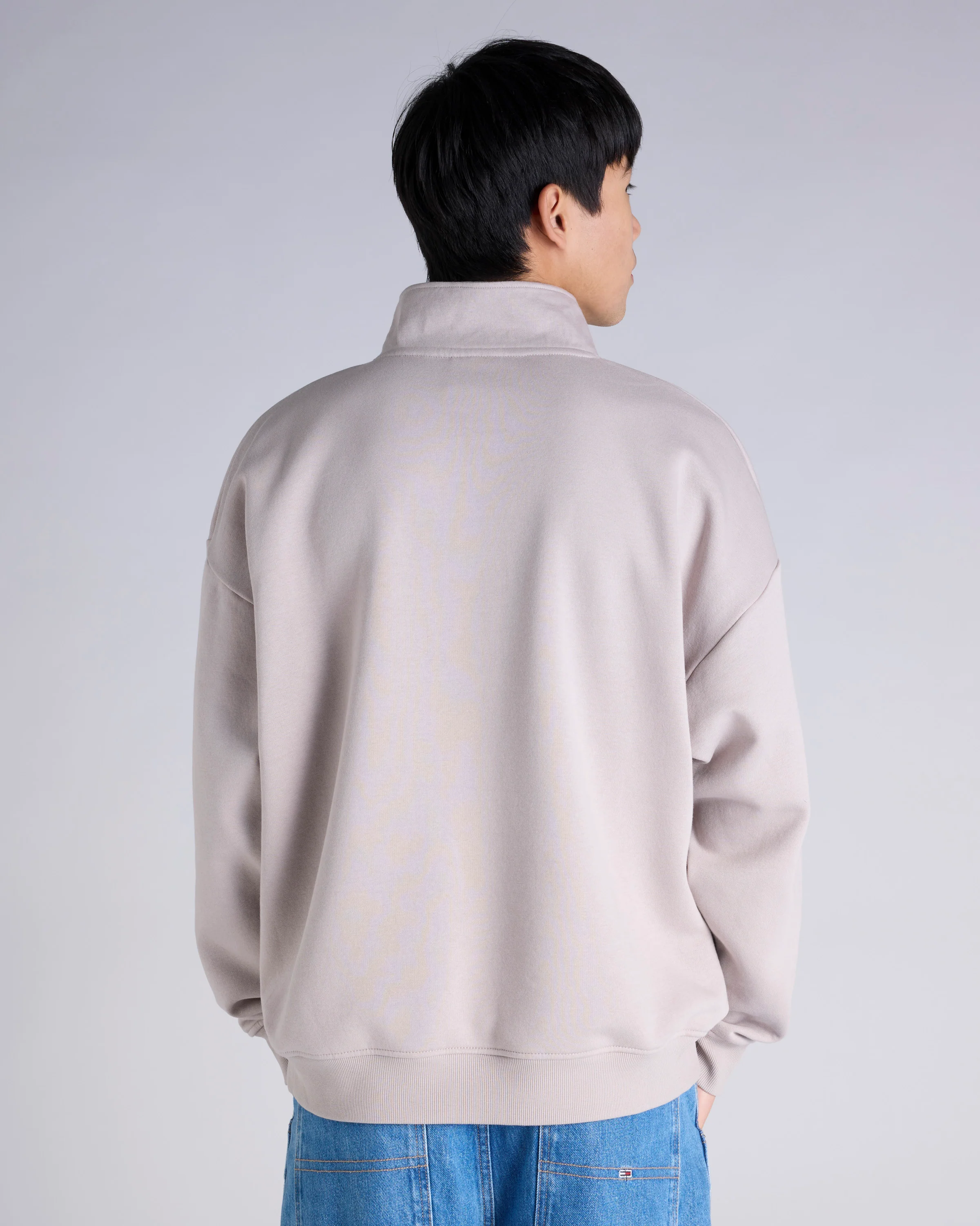 Tonal Qtr Zip Crew - Image 3