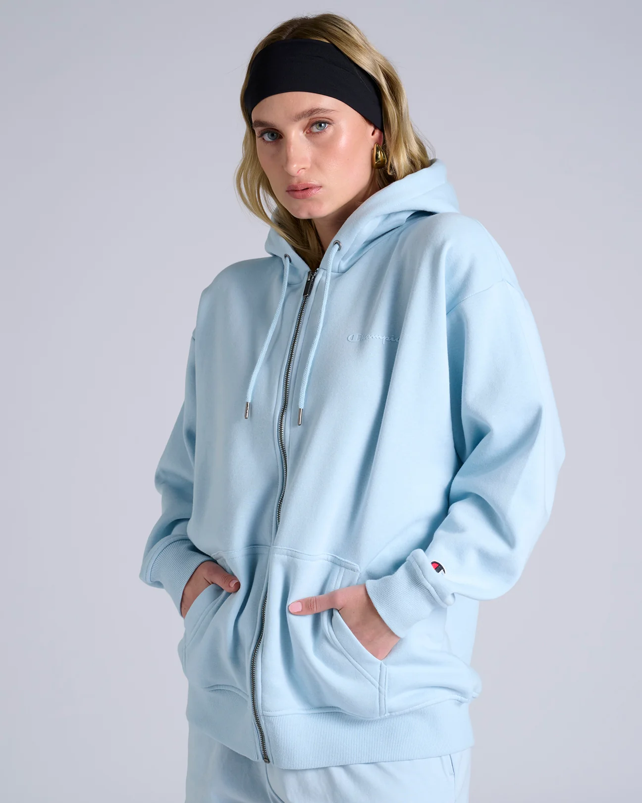 Tonal Script Hoodie - Image 2