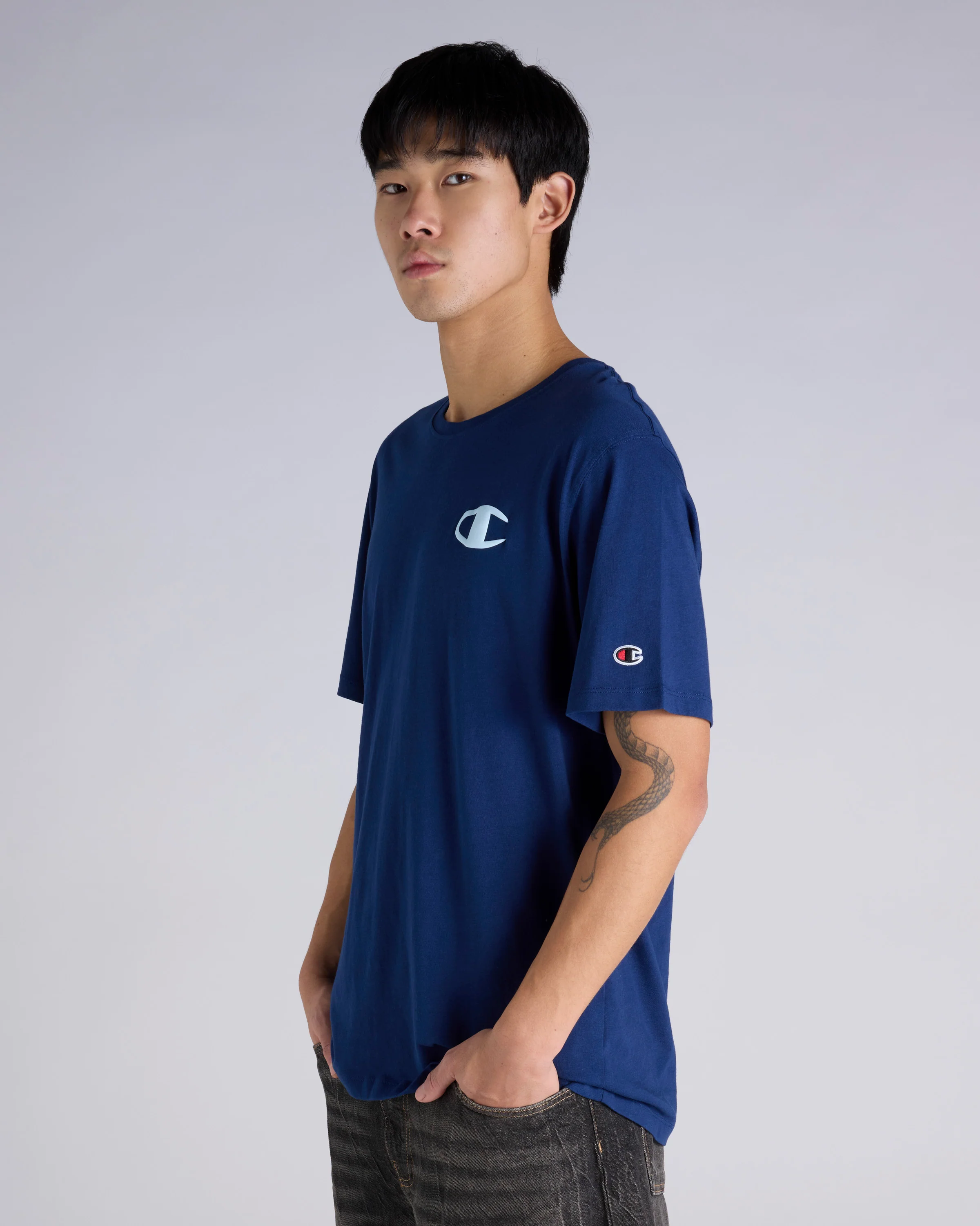 Champion Puff C-Logo Tee - Image 2