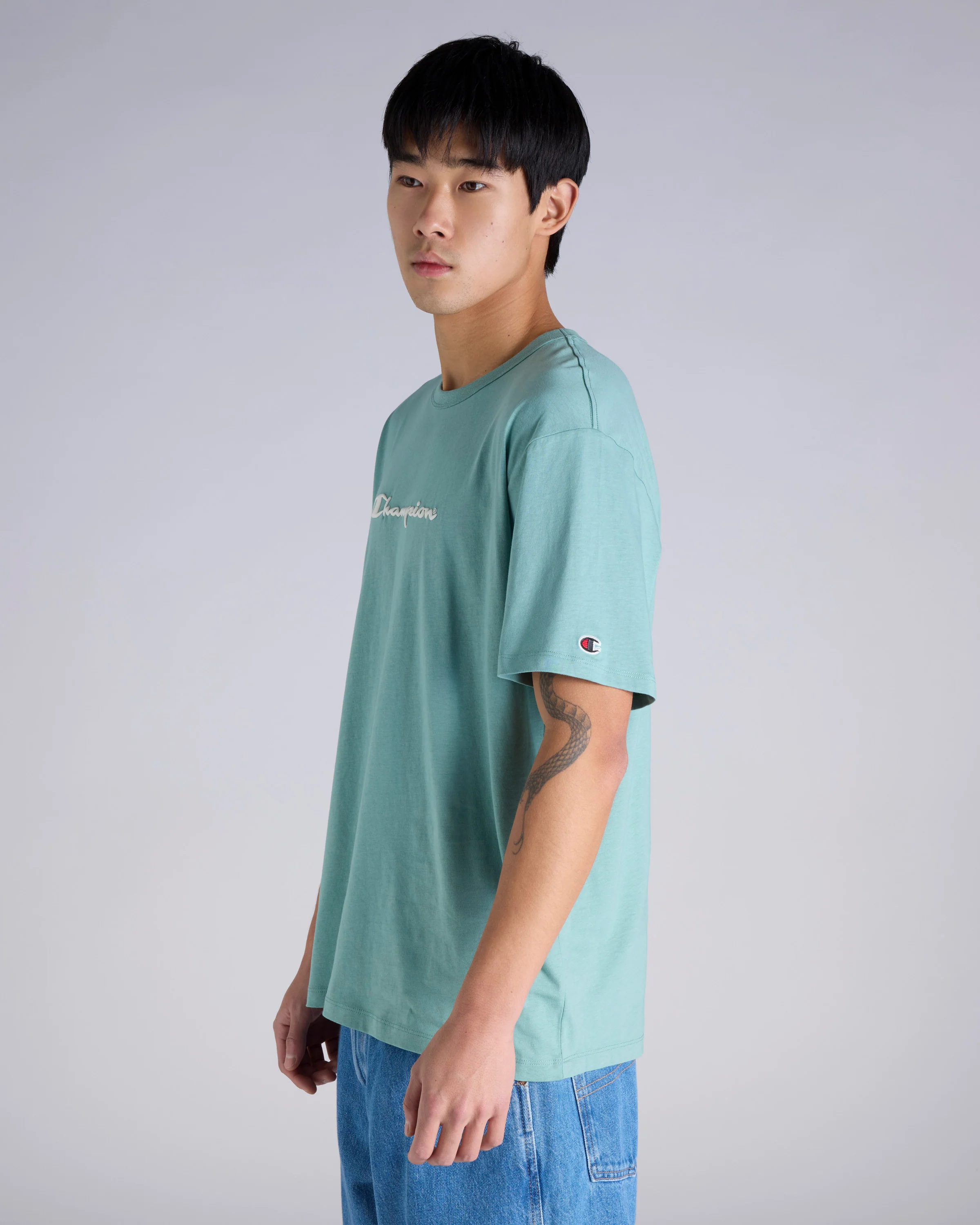 Champion Puff Script Tee - Image 2