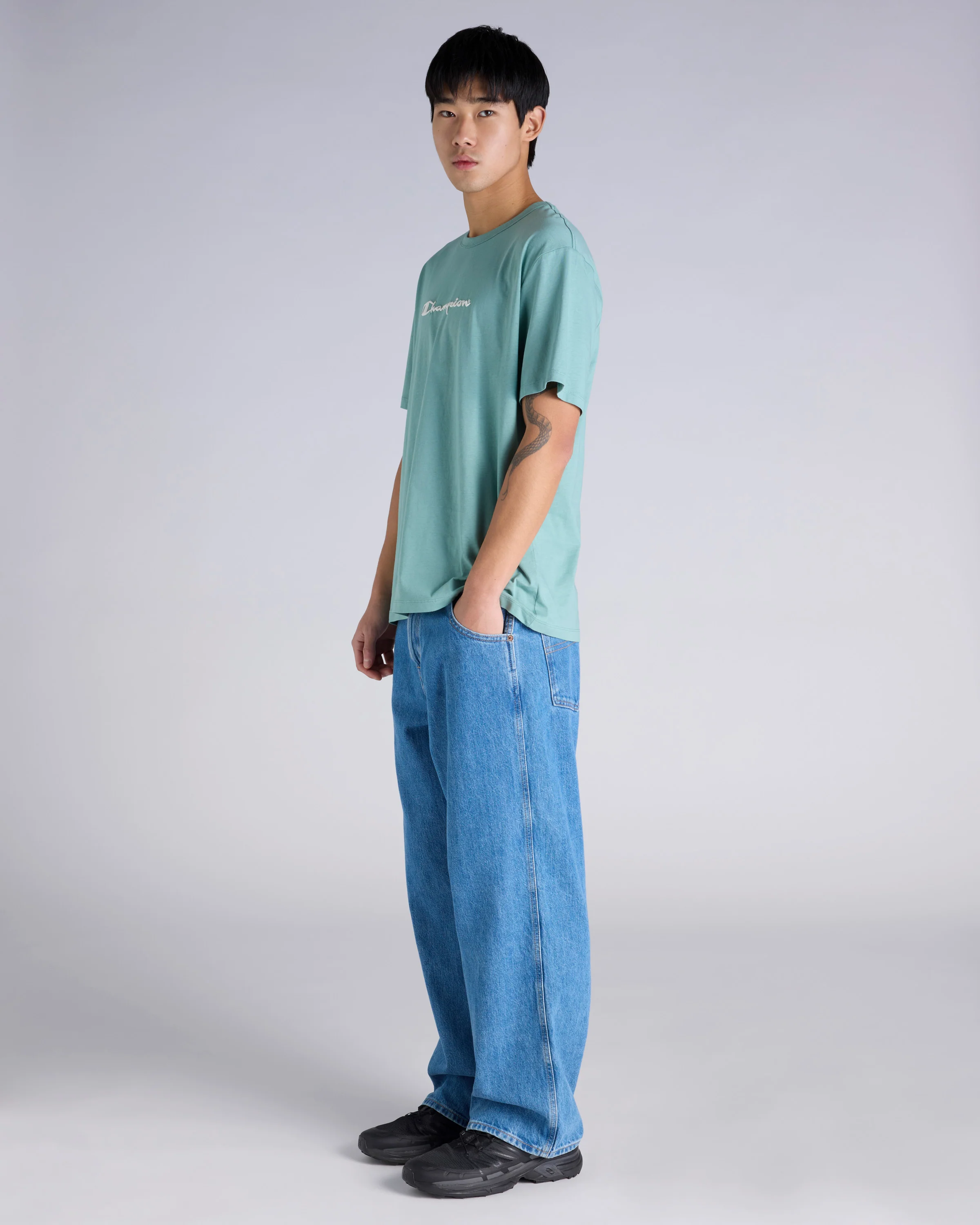 Champion Puff Script Tee - Image 4