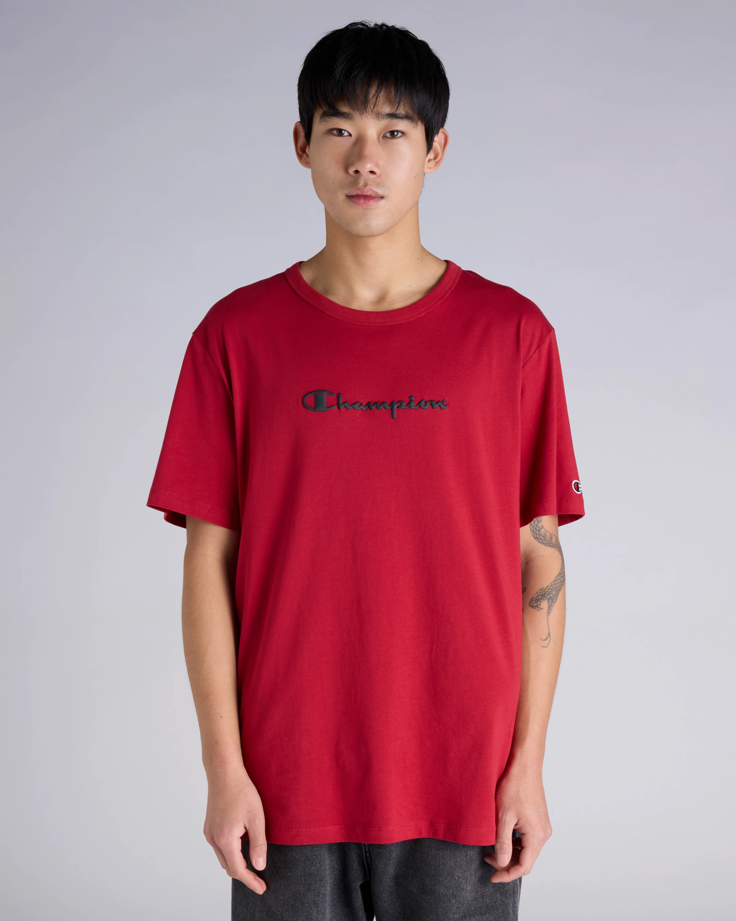 Champion Puff Script Tee