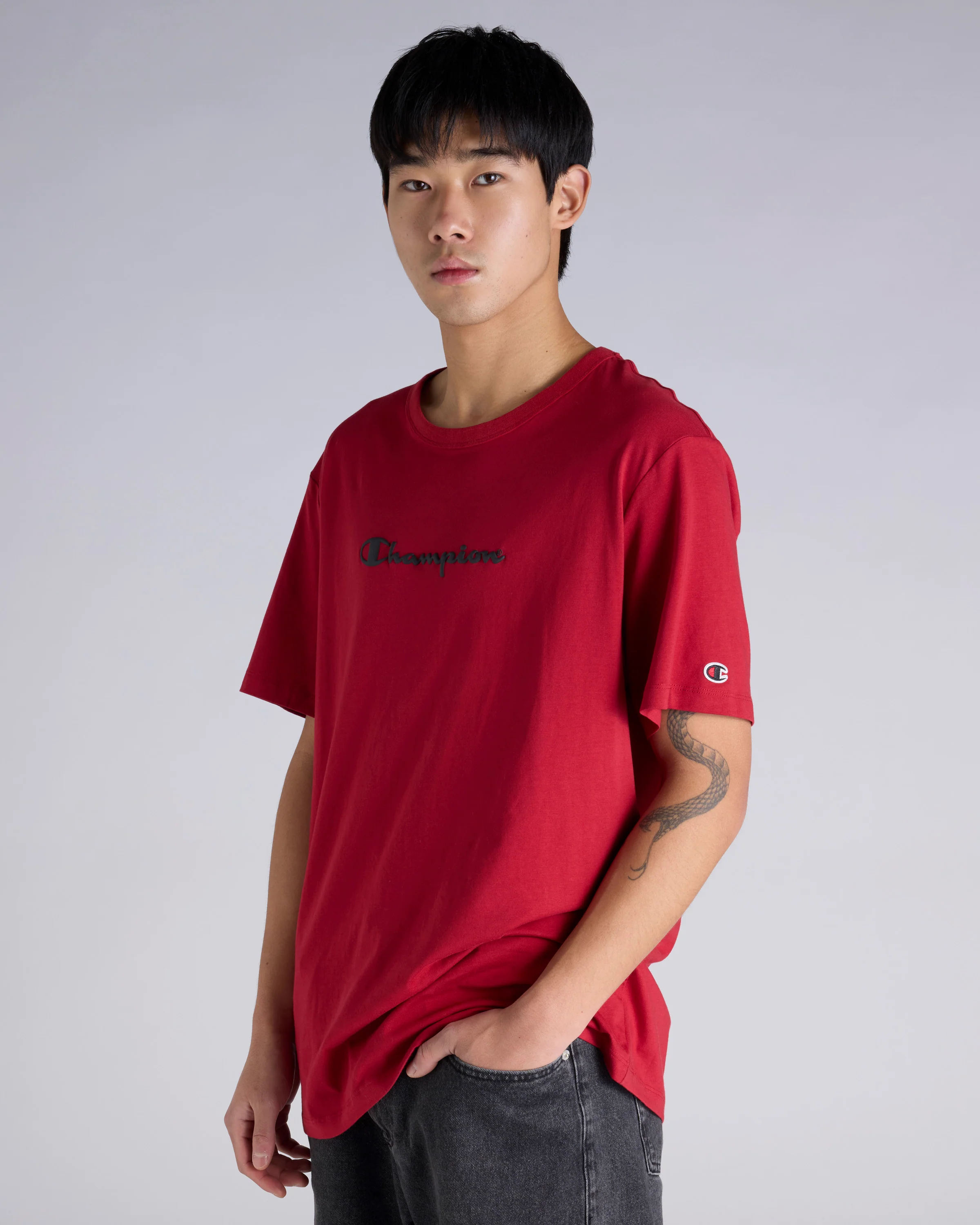 Champion Puff Script Tee - Image 2
