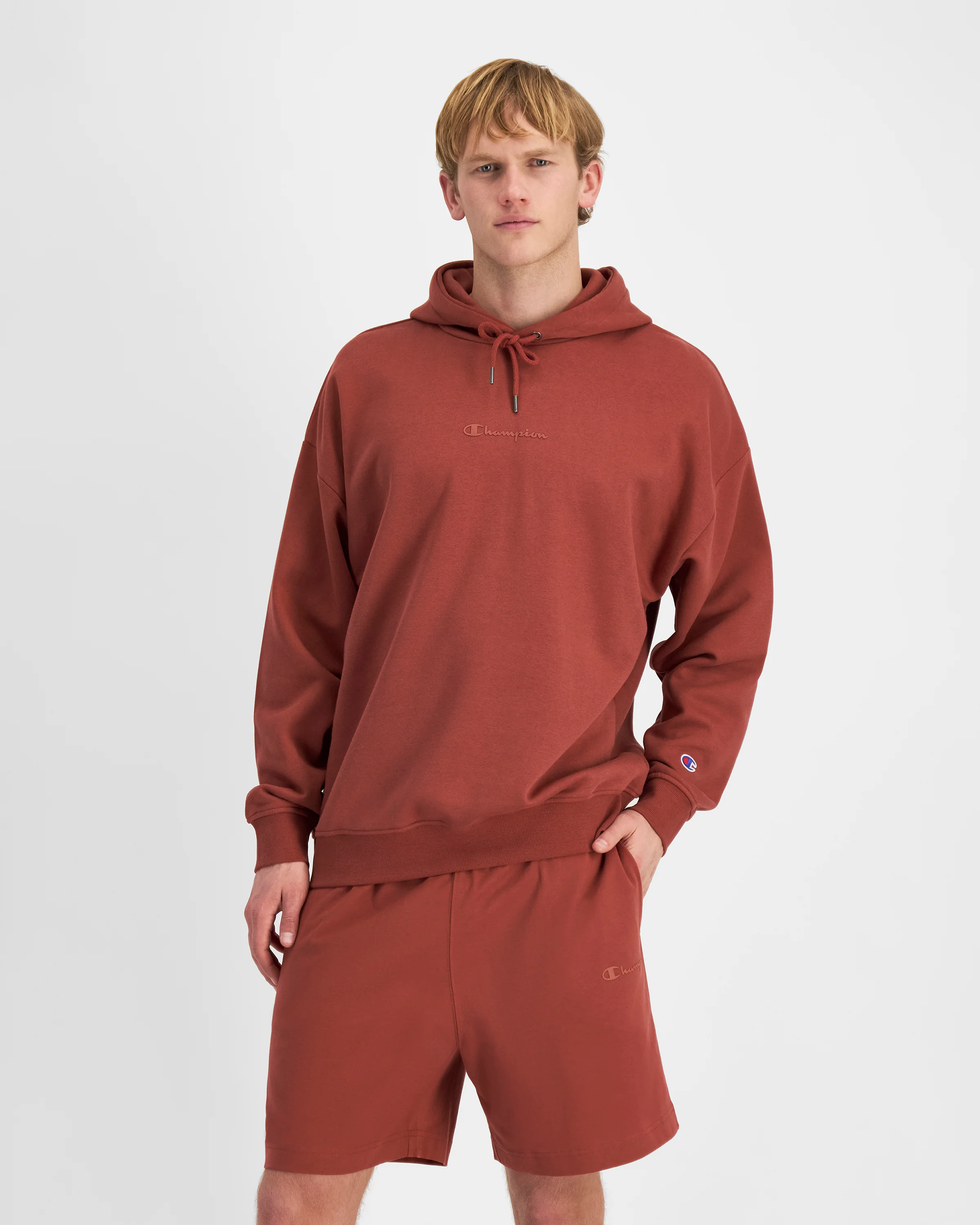 Champion Script Tonal Hoodie