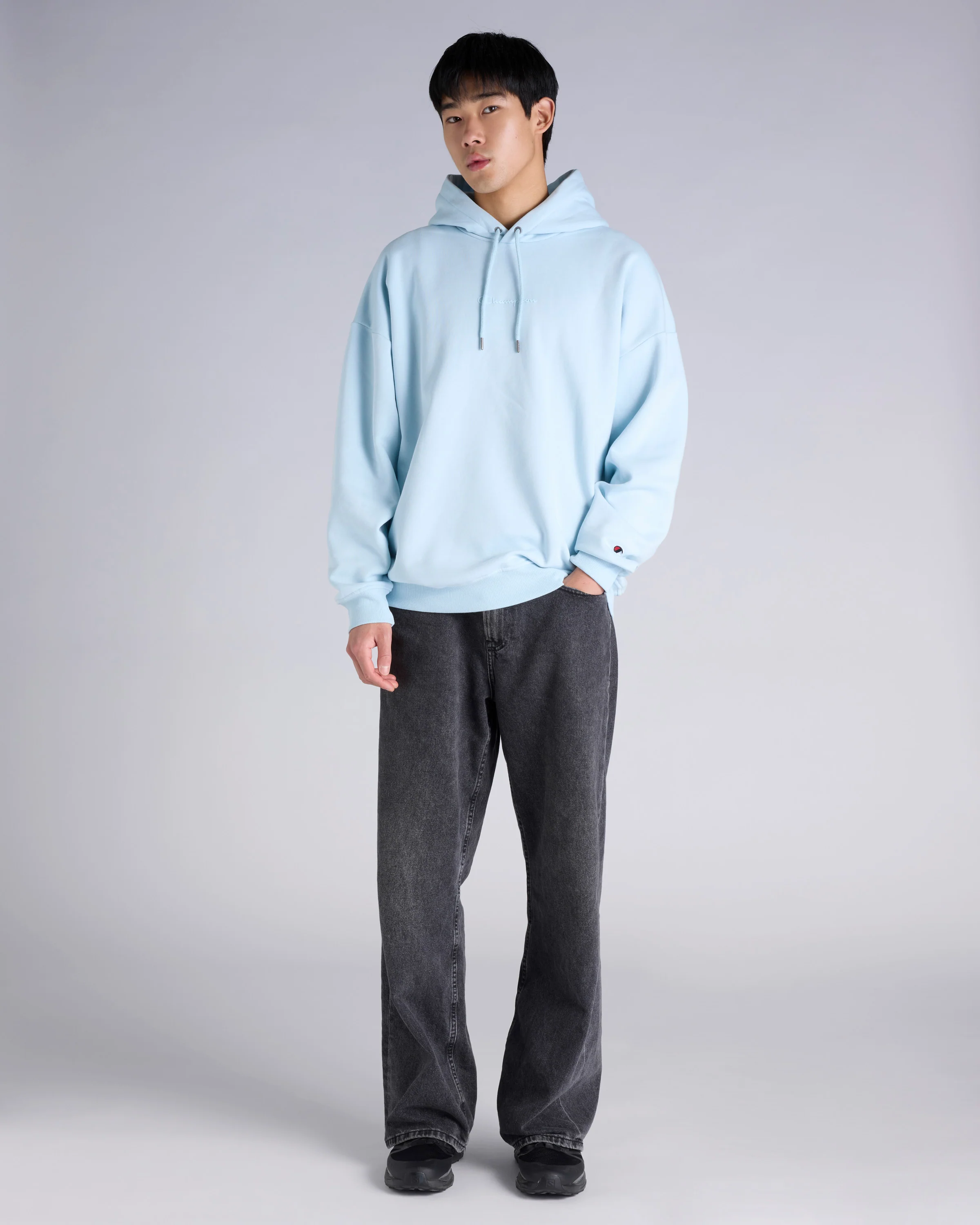 Champion Script Tonal Hoodie - Image 4