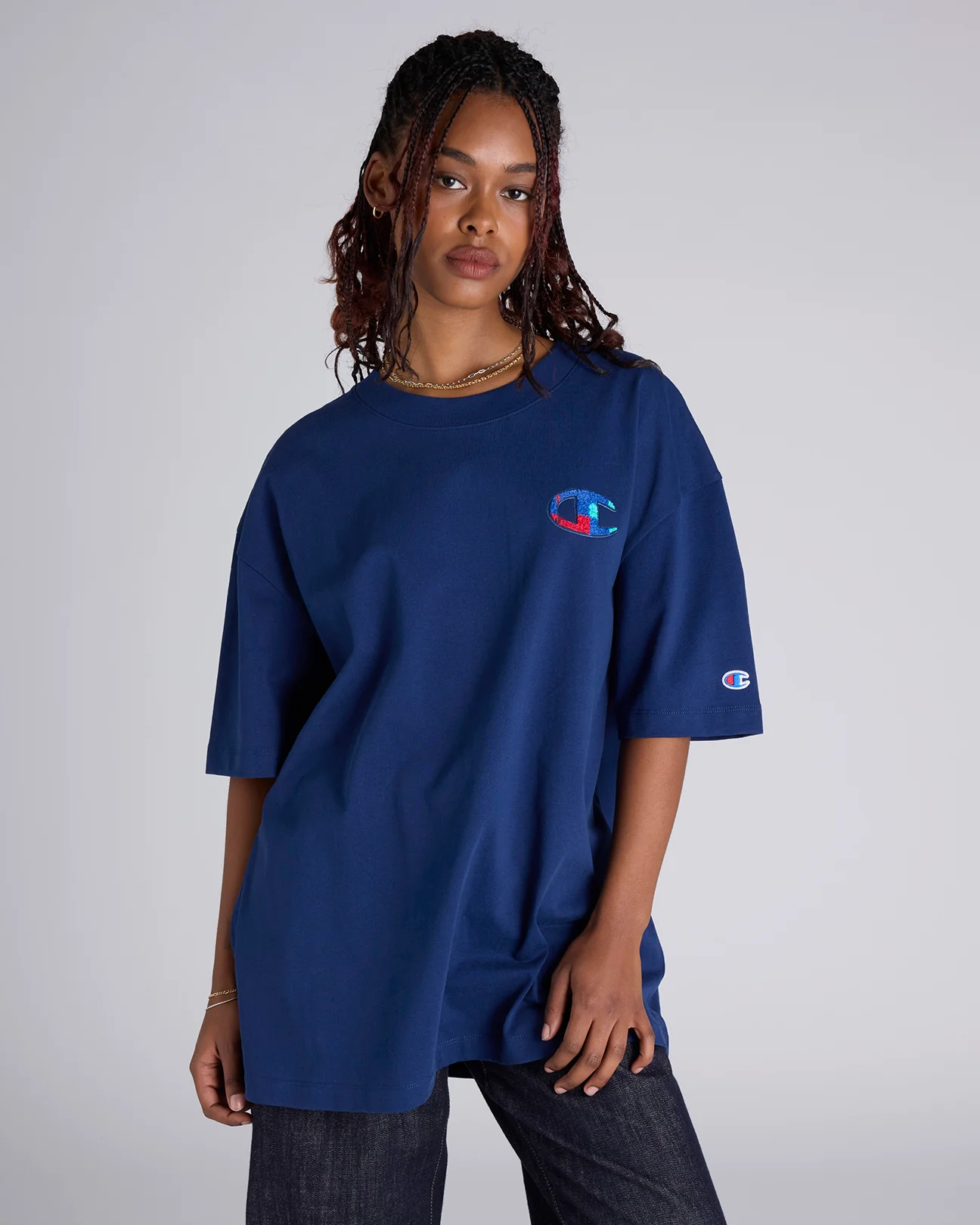 Plaid Patch Heritage Tee - Image 5