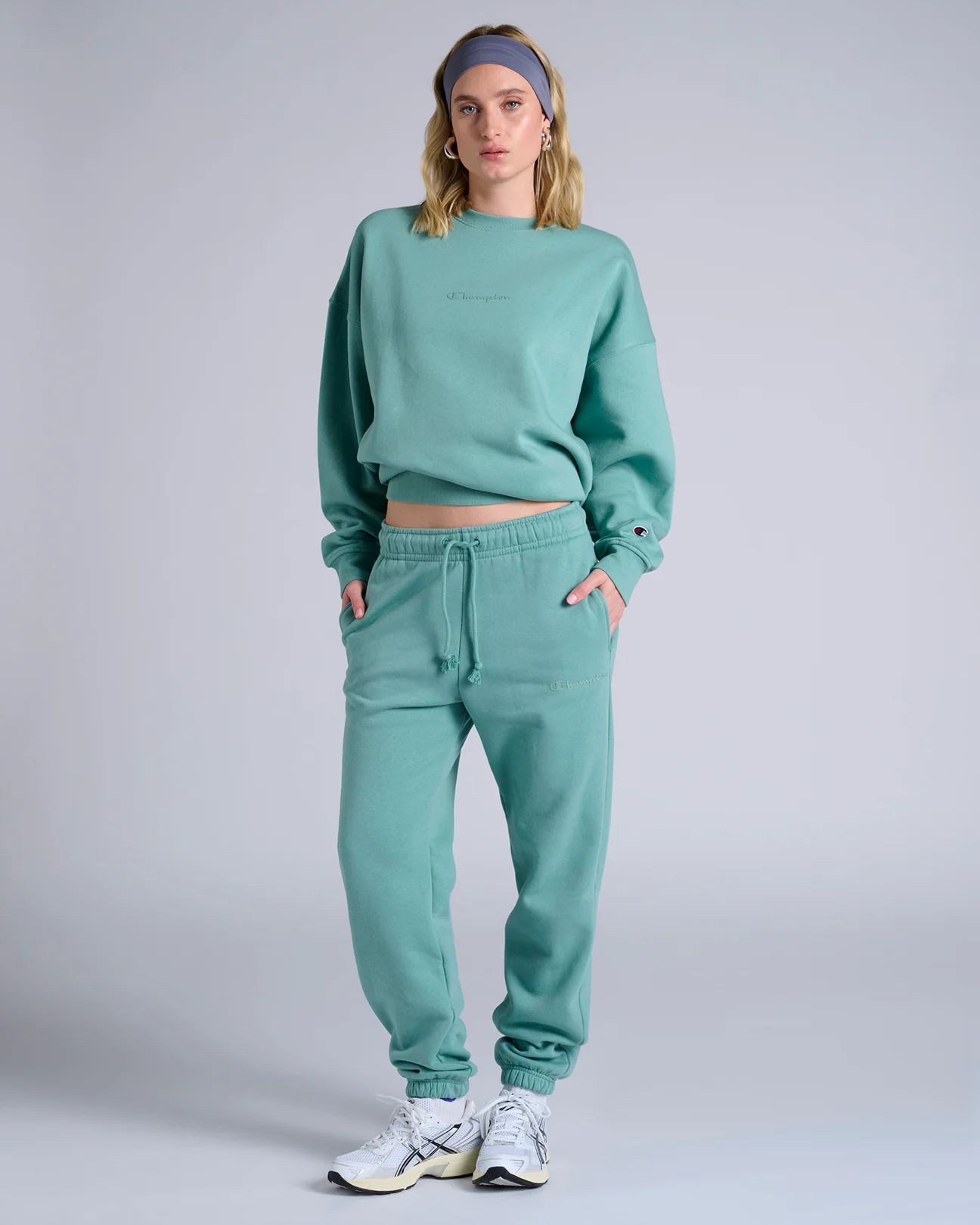 Tonal Script HiWaist Jogger - Image 4