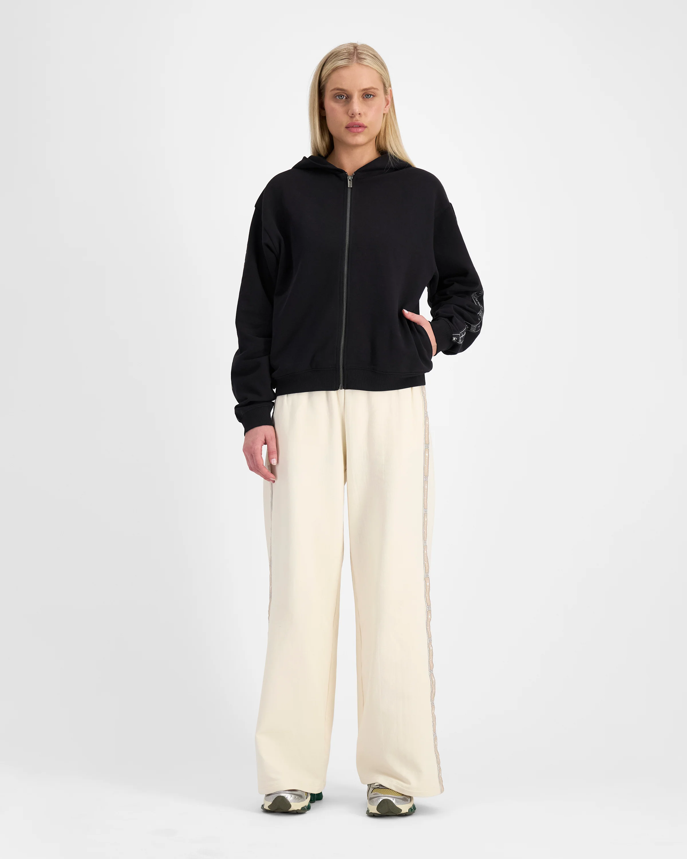 Lux Taping Zip Hoodie - Image 4