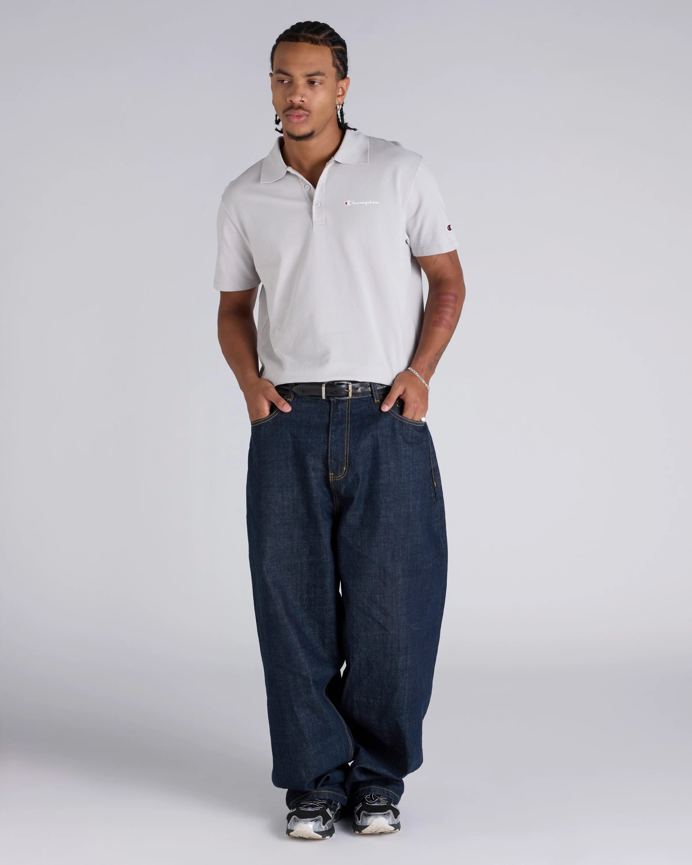 Script Pique Polo Shirt - Image 4