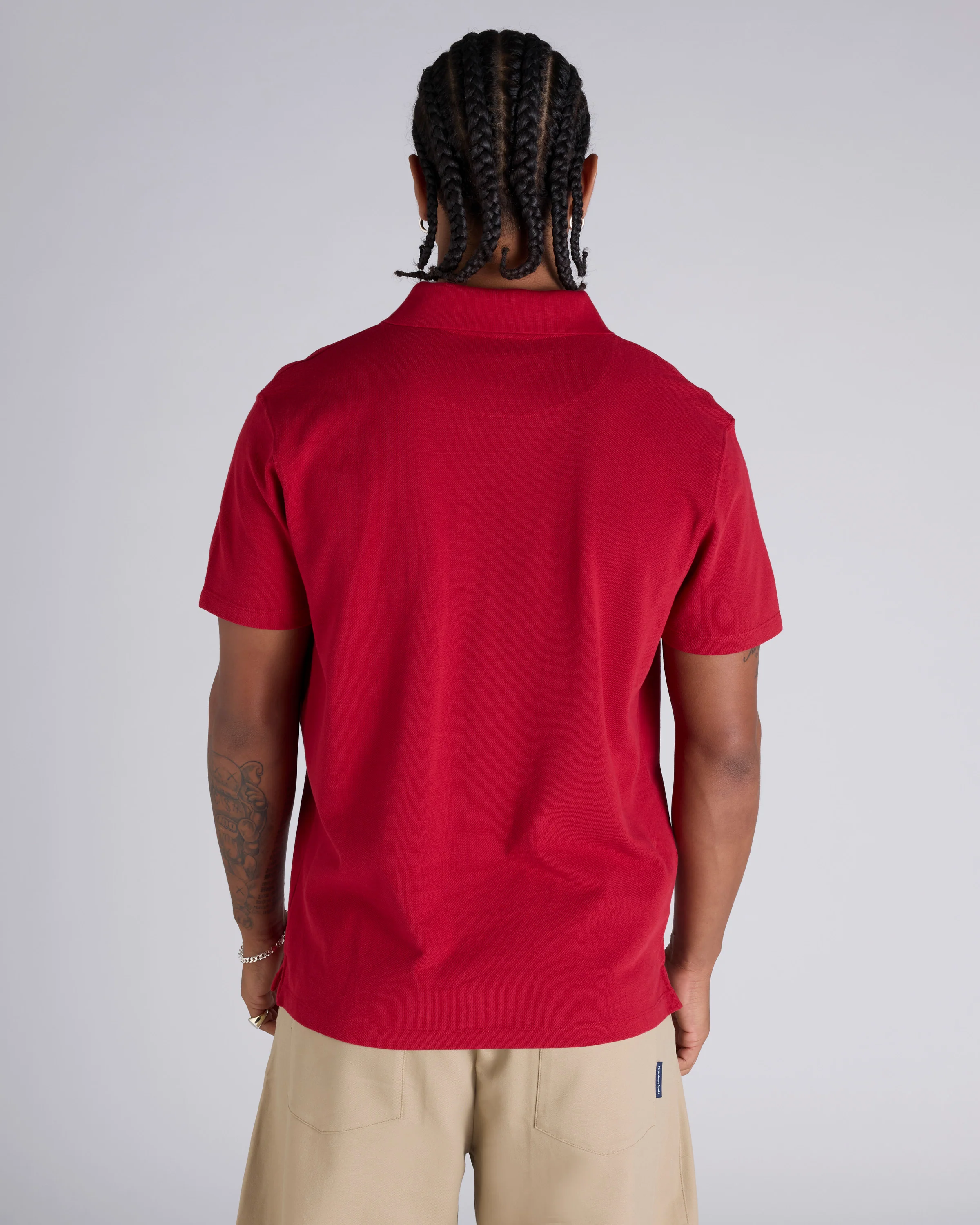 Script Pique Polo Shirt - Image 3