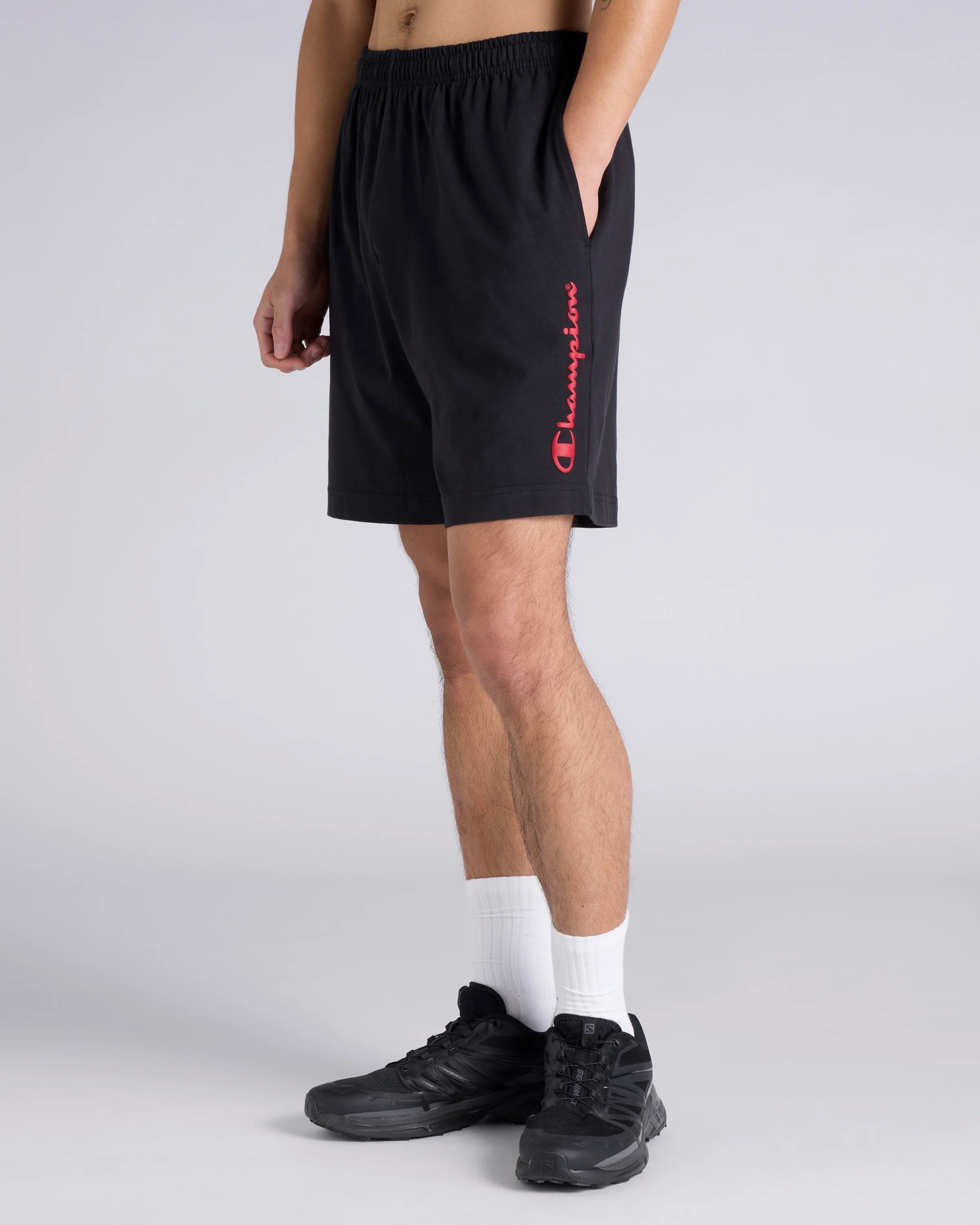 Puff Script Jersey Shorts - Image 2