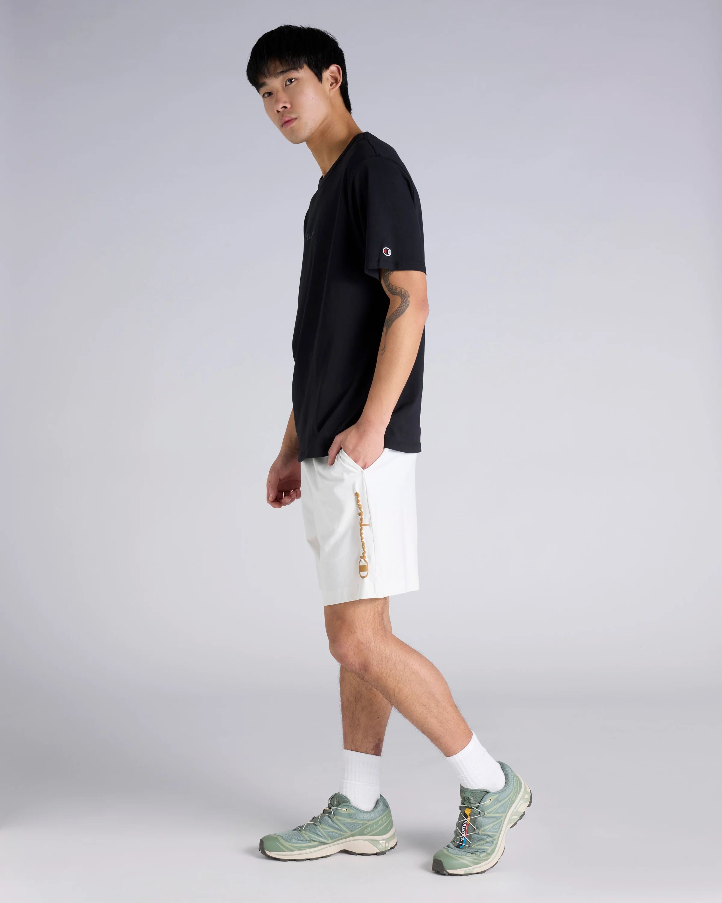 Puff Script Jersey Shorts - Image 4