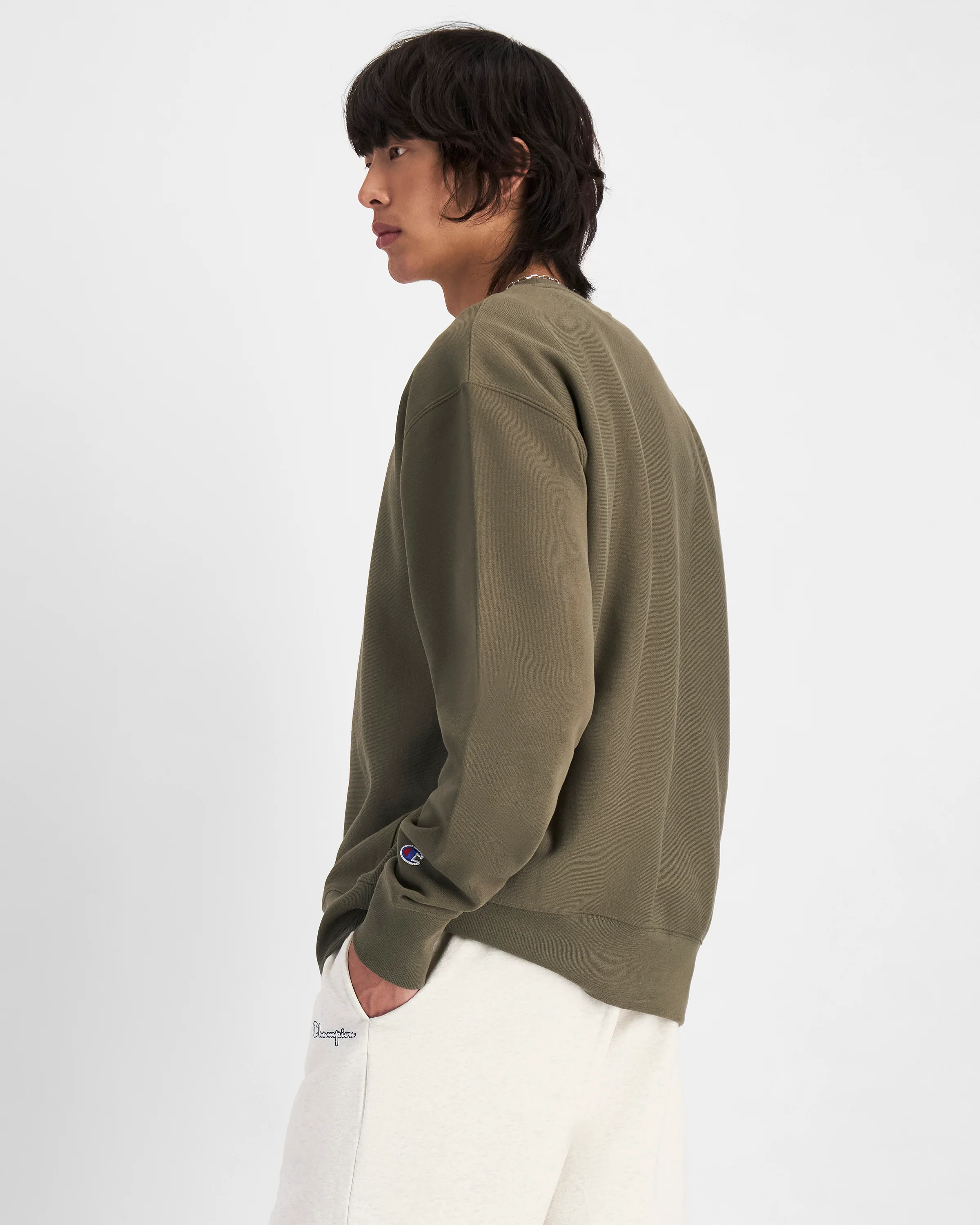 Reverse Weave C Logo Crew - Image 3