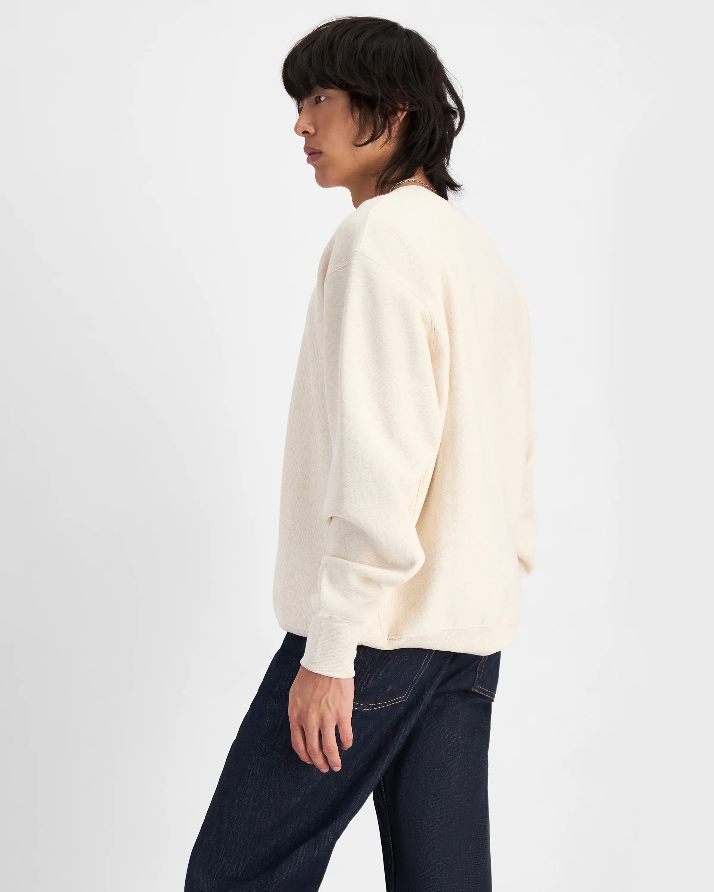 Reverse Weave C Logo Crew - Image 3