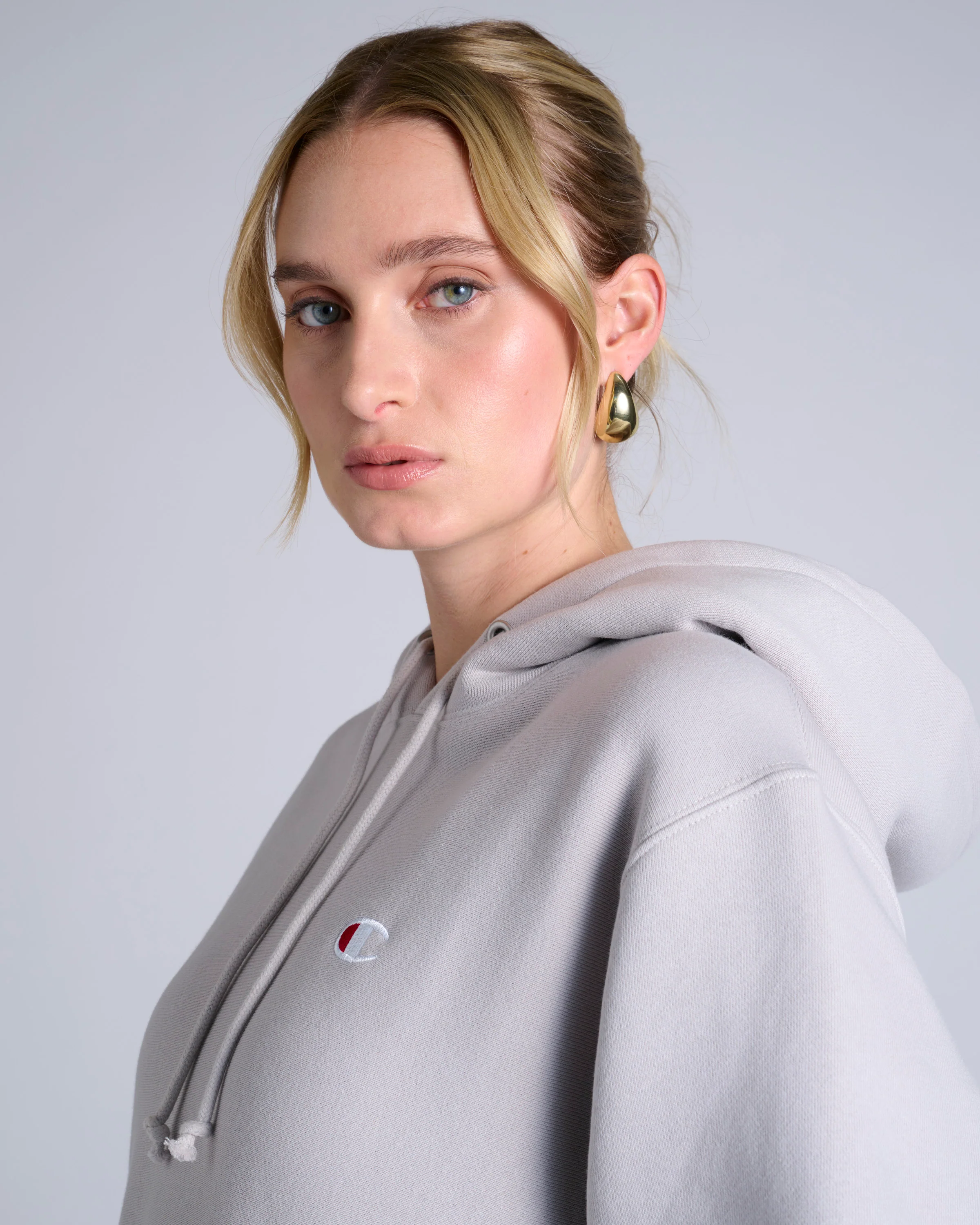Reverse Weave C Logo Hoodie - Image 11