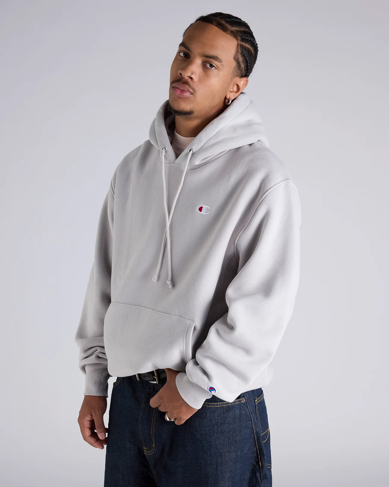 Reverse Weave C Logo Hoodie - Image 3