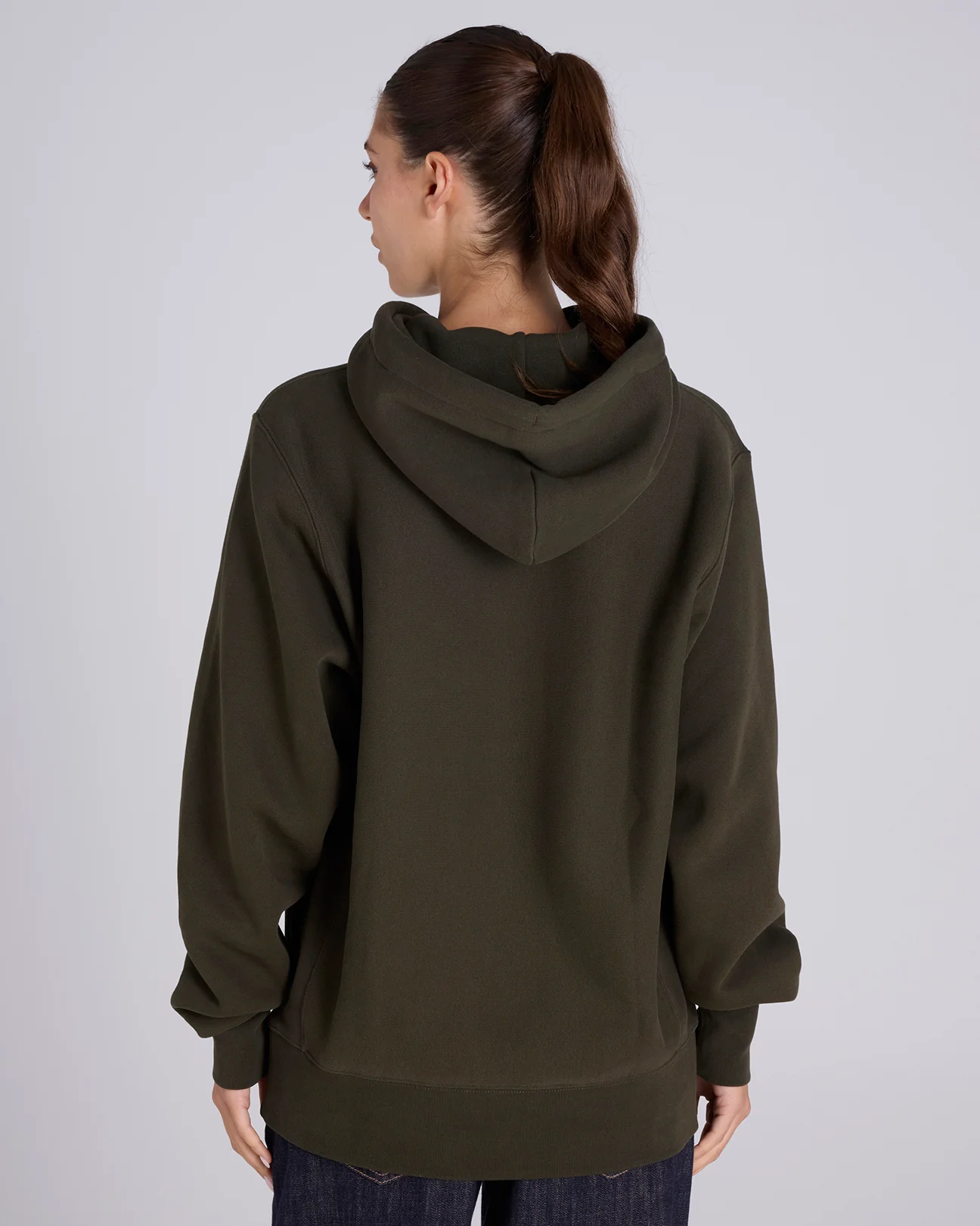 Reverse Weave C Logo Hoodie - Image 7