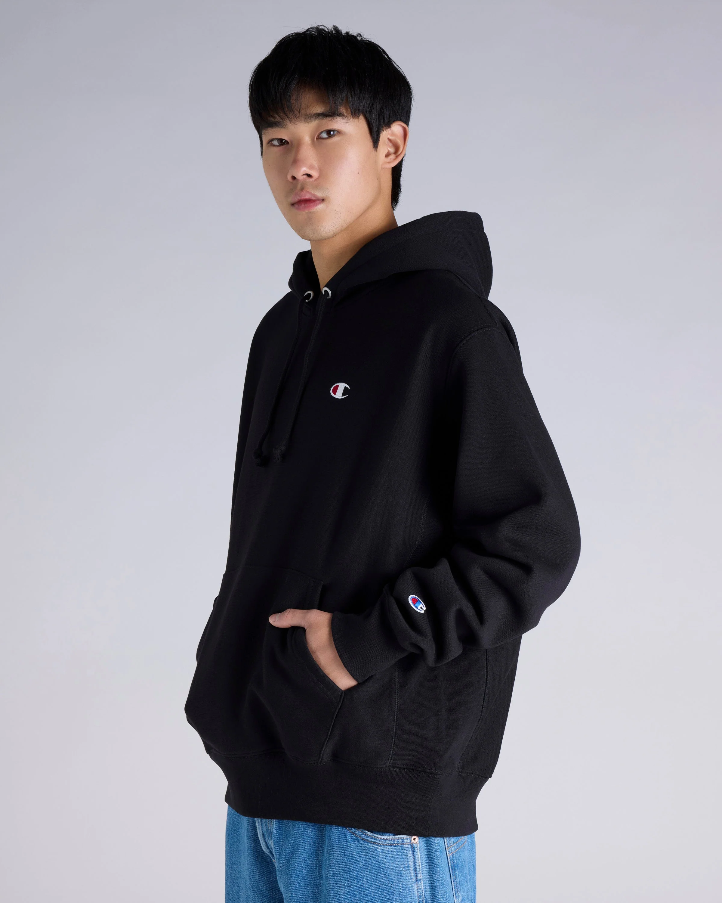 Reverse Weave C Logo Hoodie - Image 17