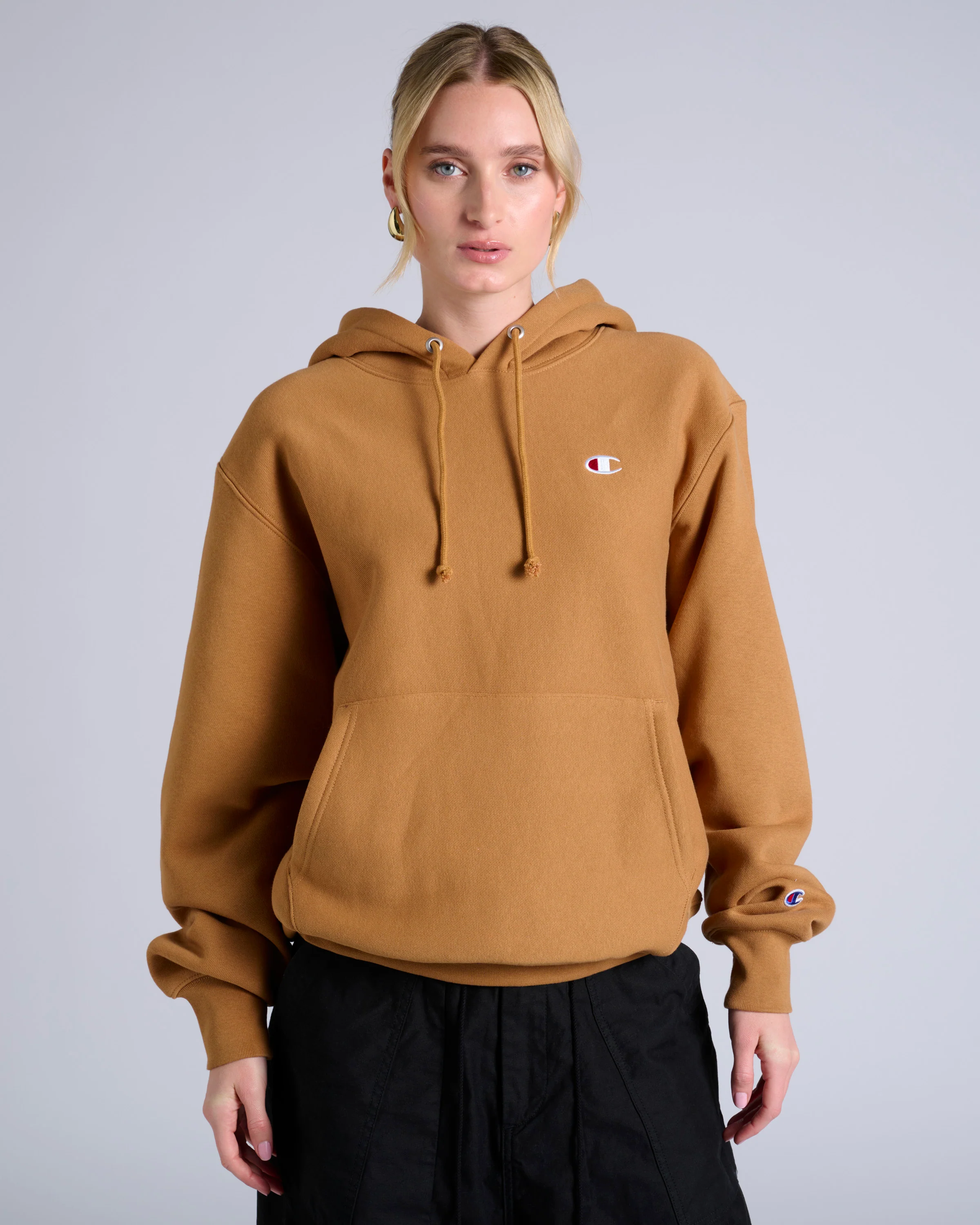 Reverse Weave C Logo Hoodie