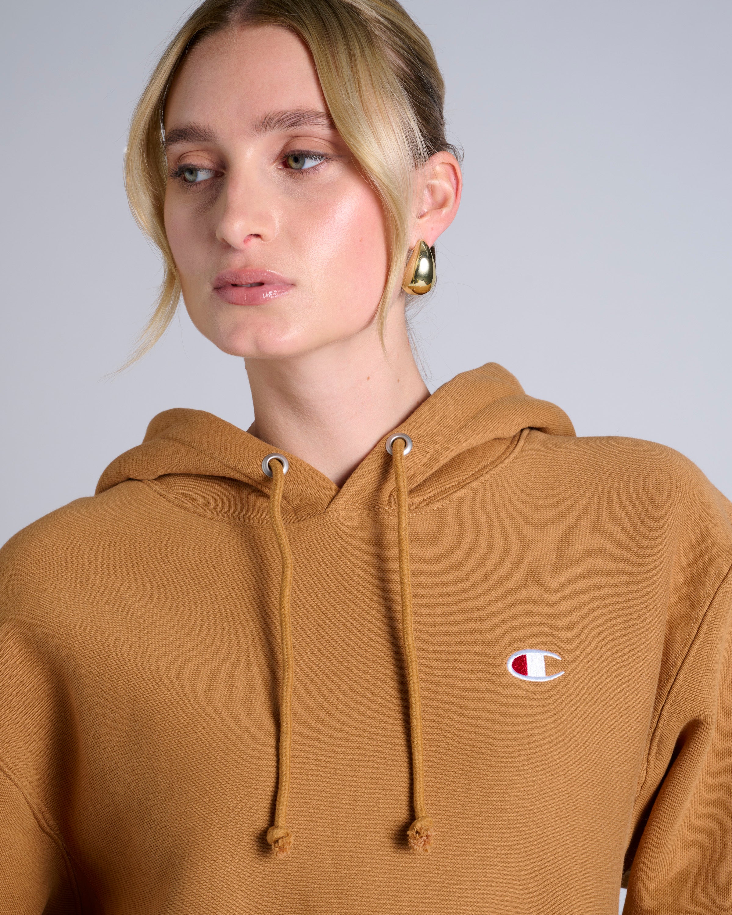 Reverse Weave C Logo Hoodie - Image 11