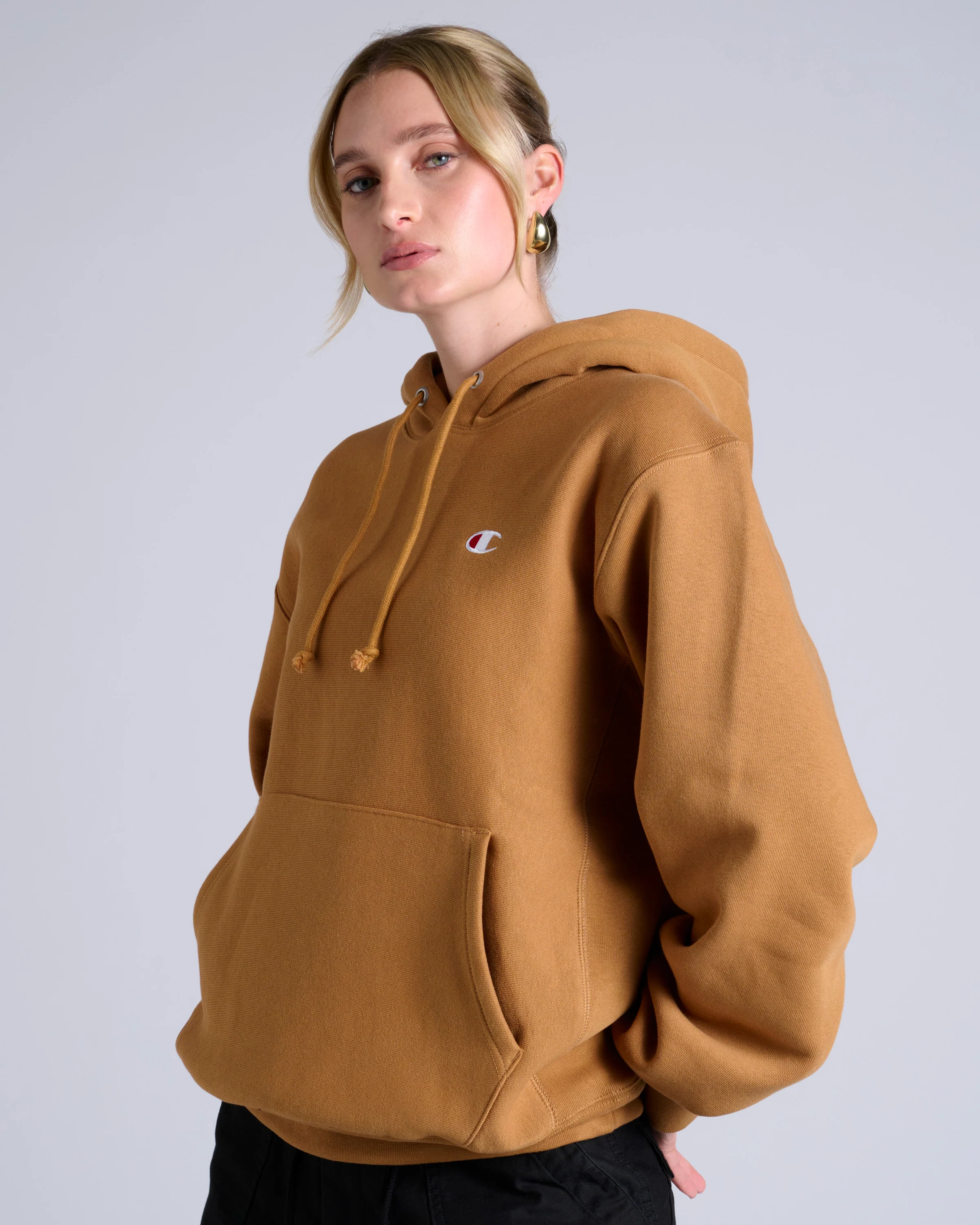 Reverse Weave C Logo Hoodie - Image 14
