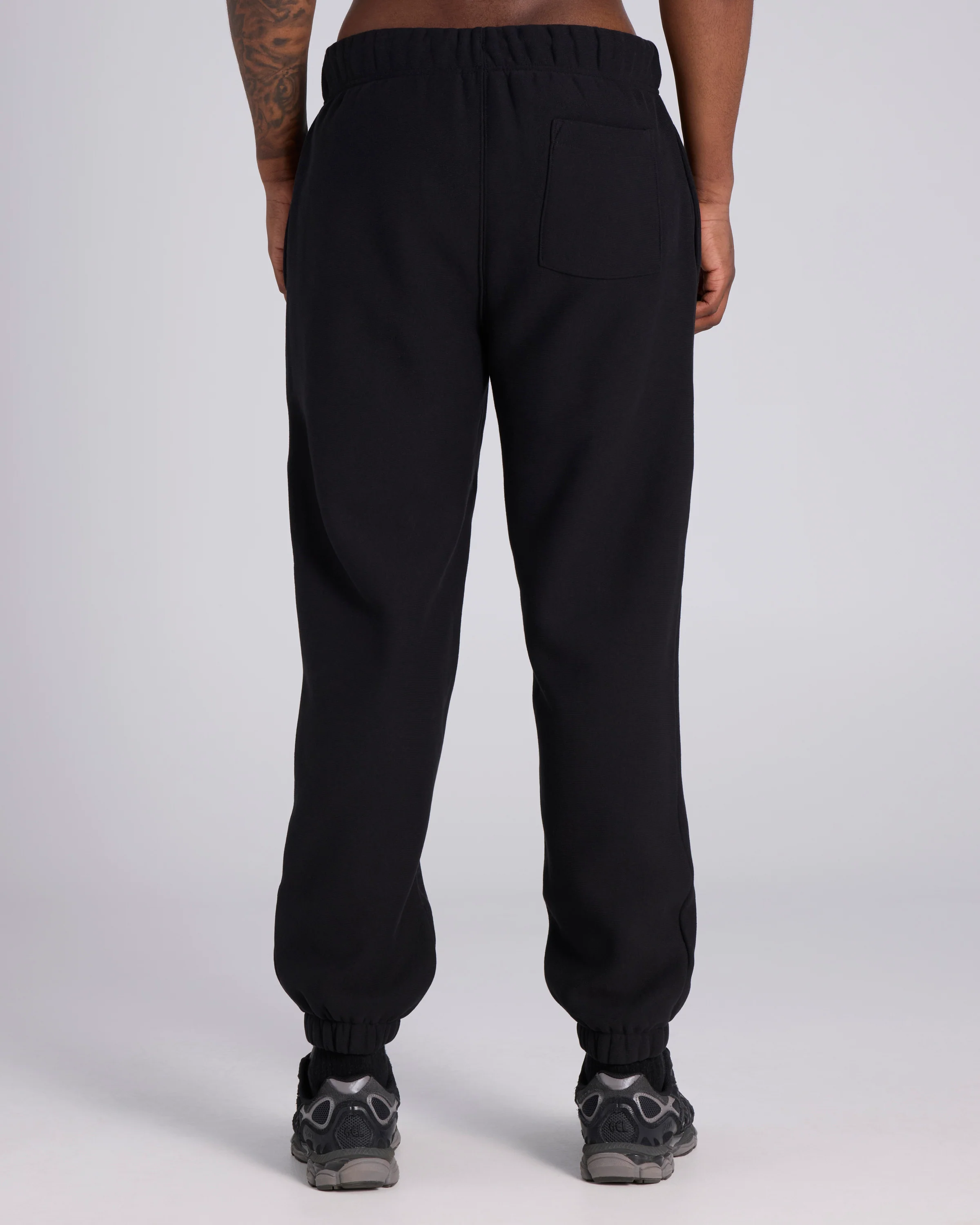Reverse Weave Relaxed Track Pants - Image 4