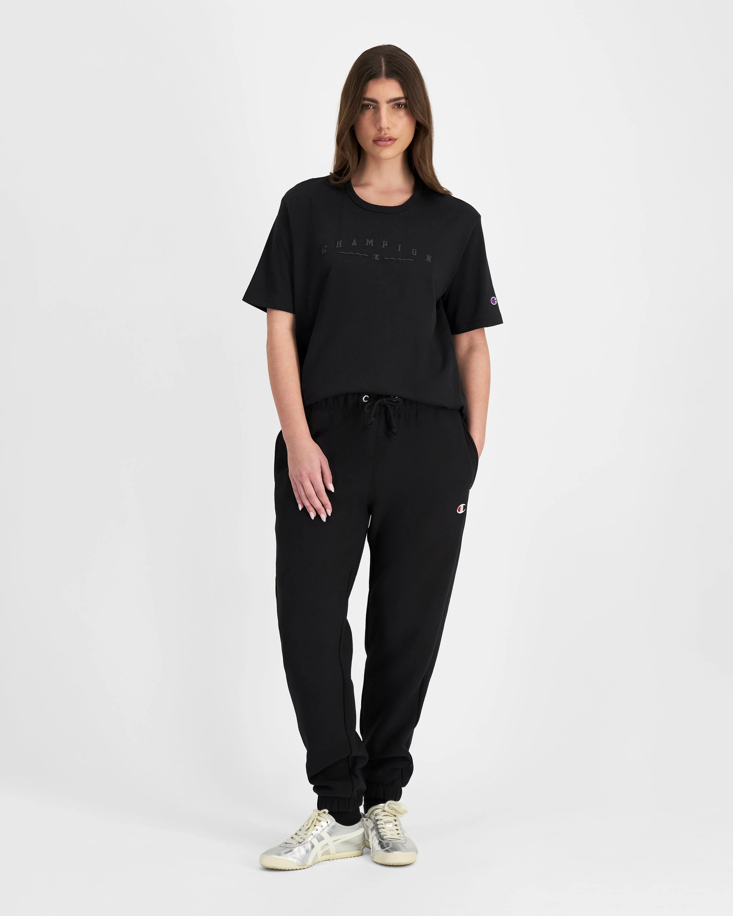 Reverse Weave Relaxed Track Pants - Image 9
