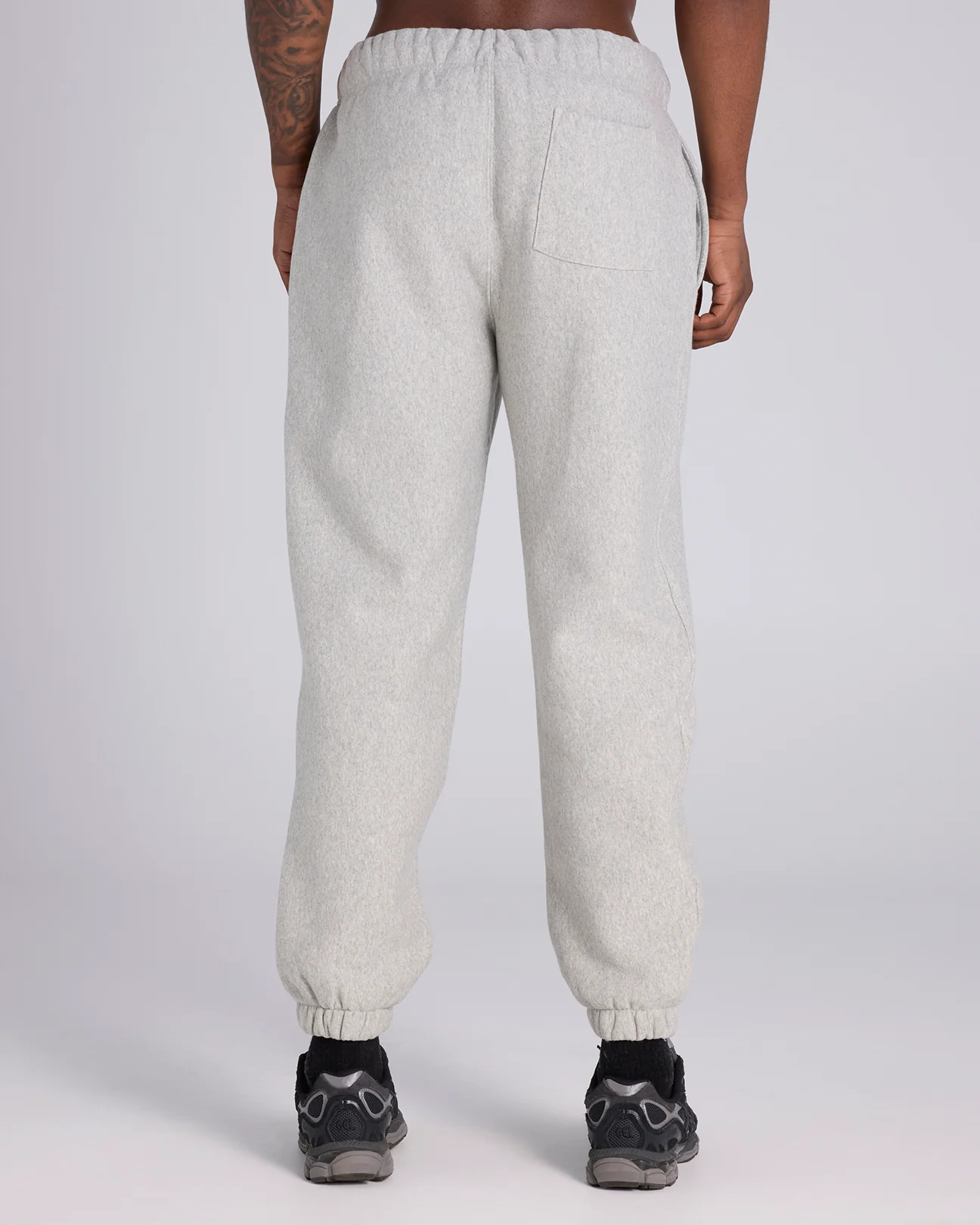 Reverse Weave Relaxed Track Pants - Image 3
