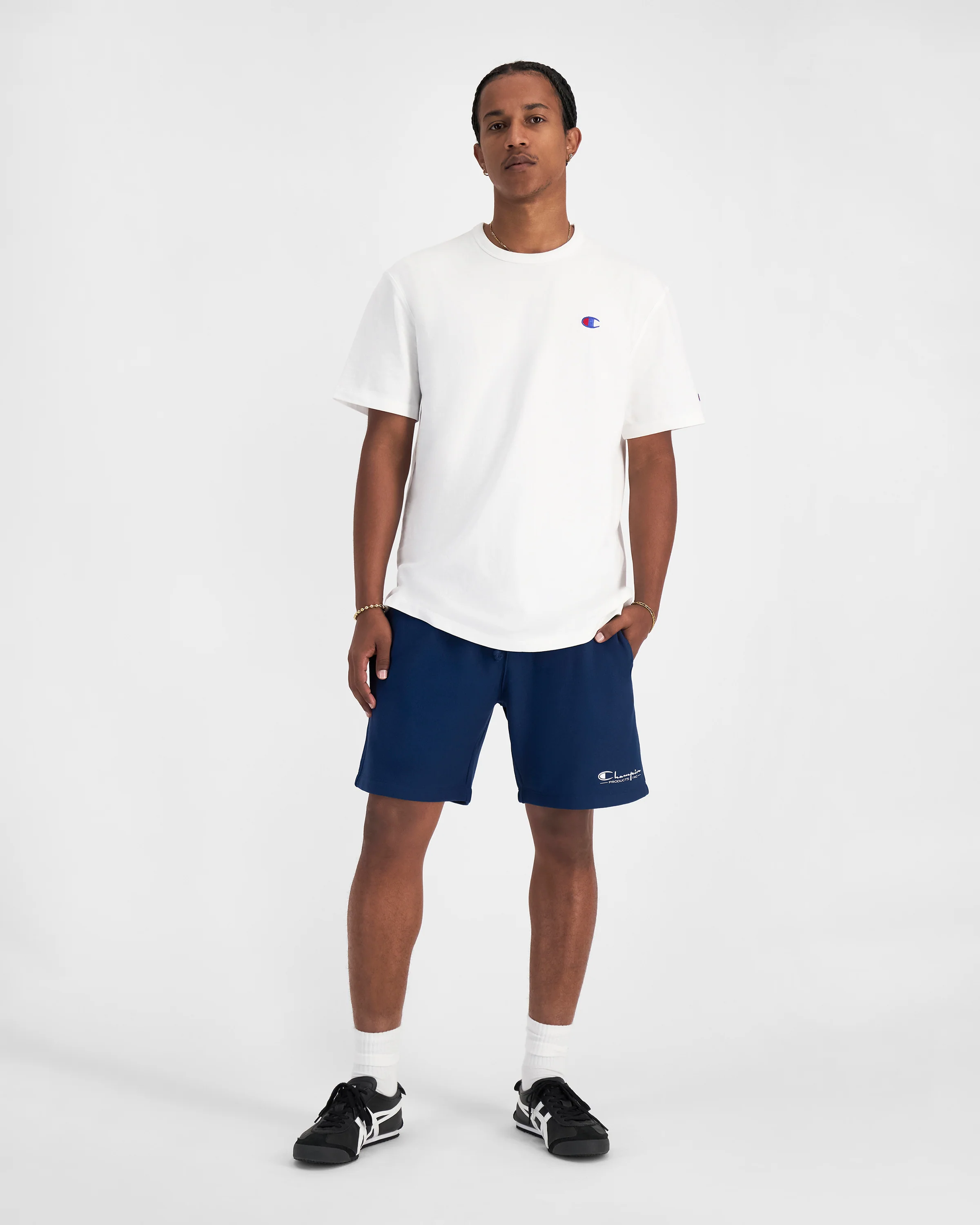 Reverse Weave Terry Graphic Shorts - Image 4