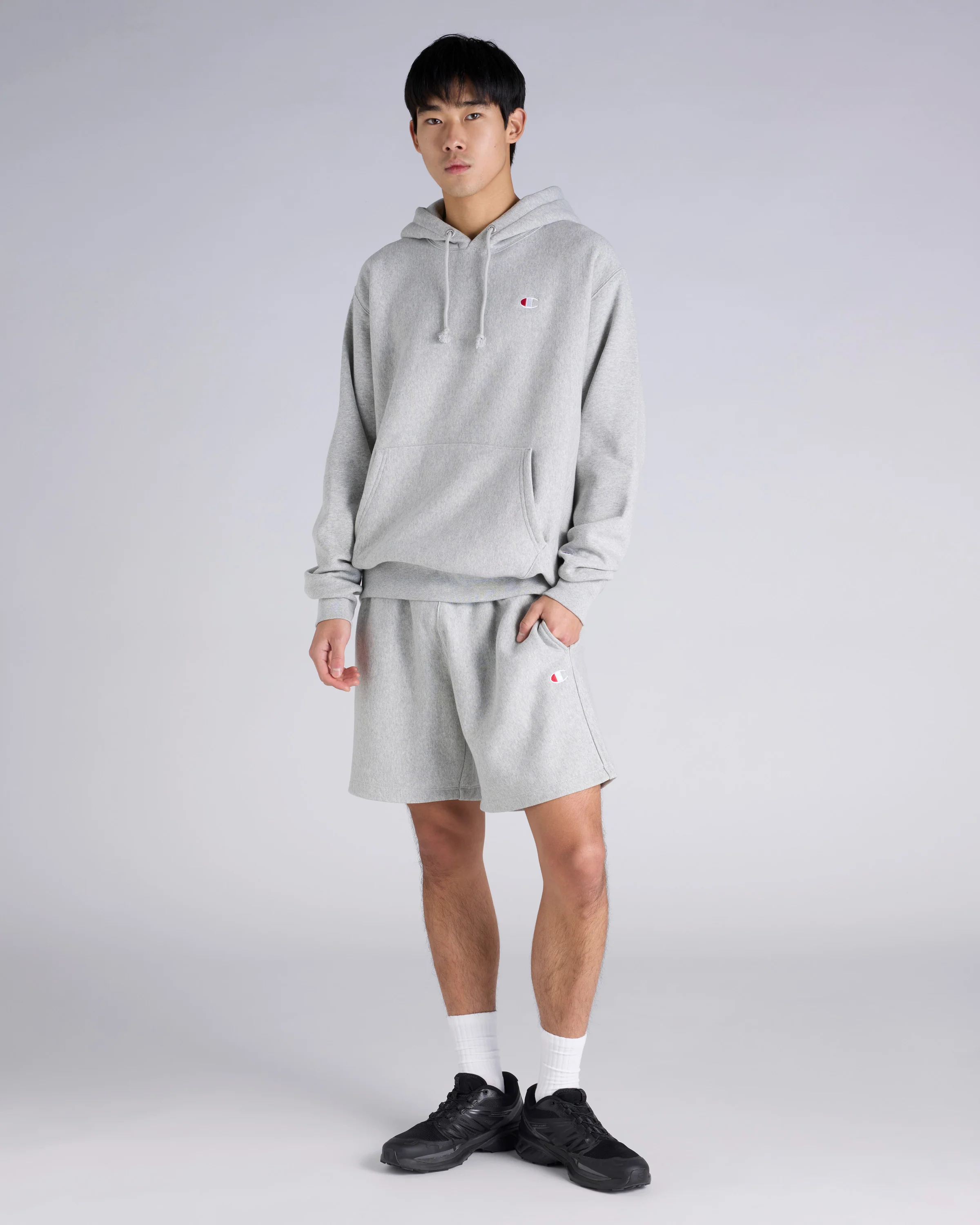 Reverse Weave Terry Relaxed Shorts - Image 4