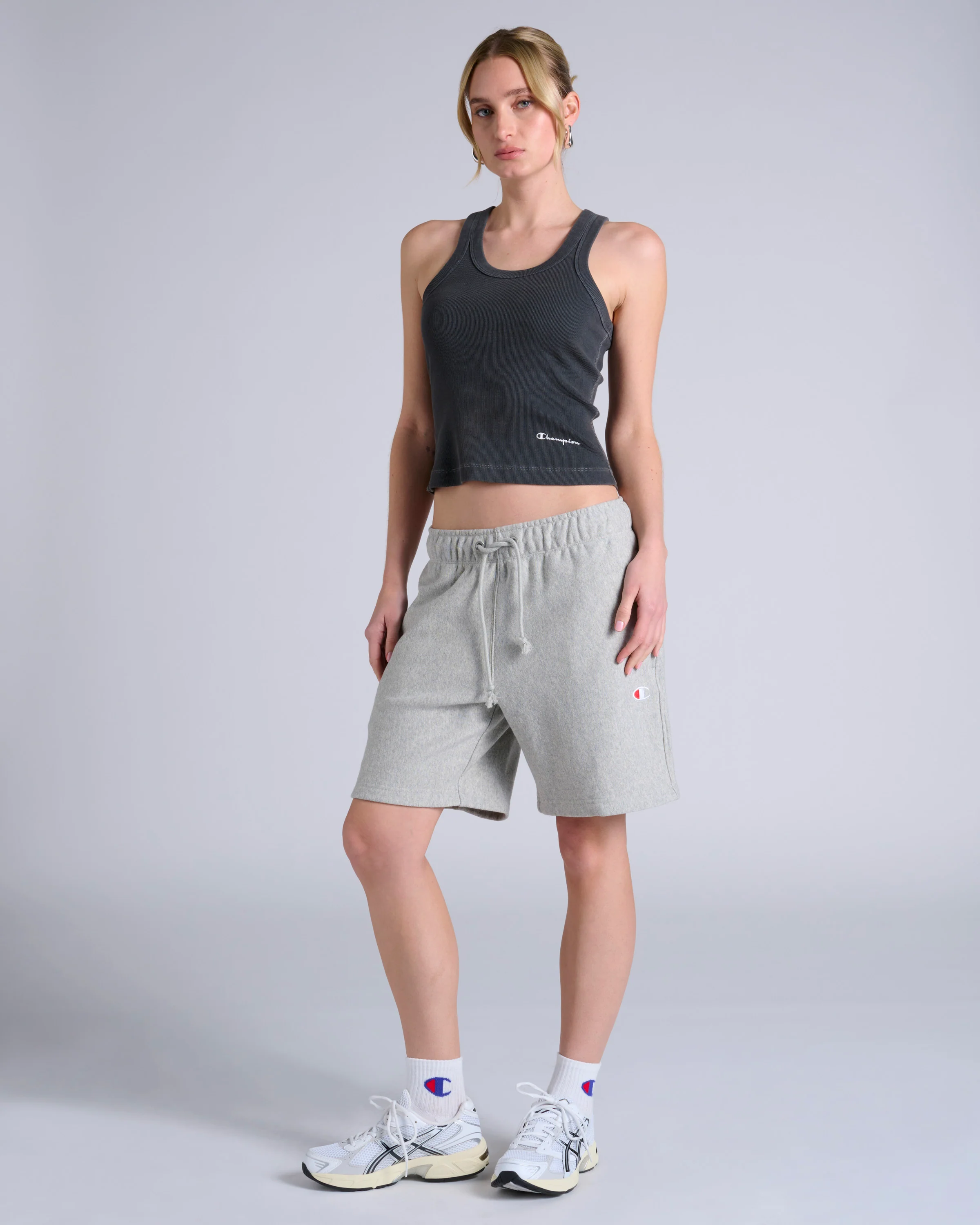 Reverse Weave Terry Relaxed Shorts - Image 5