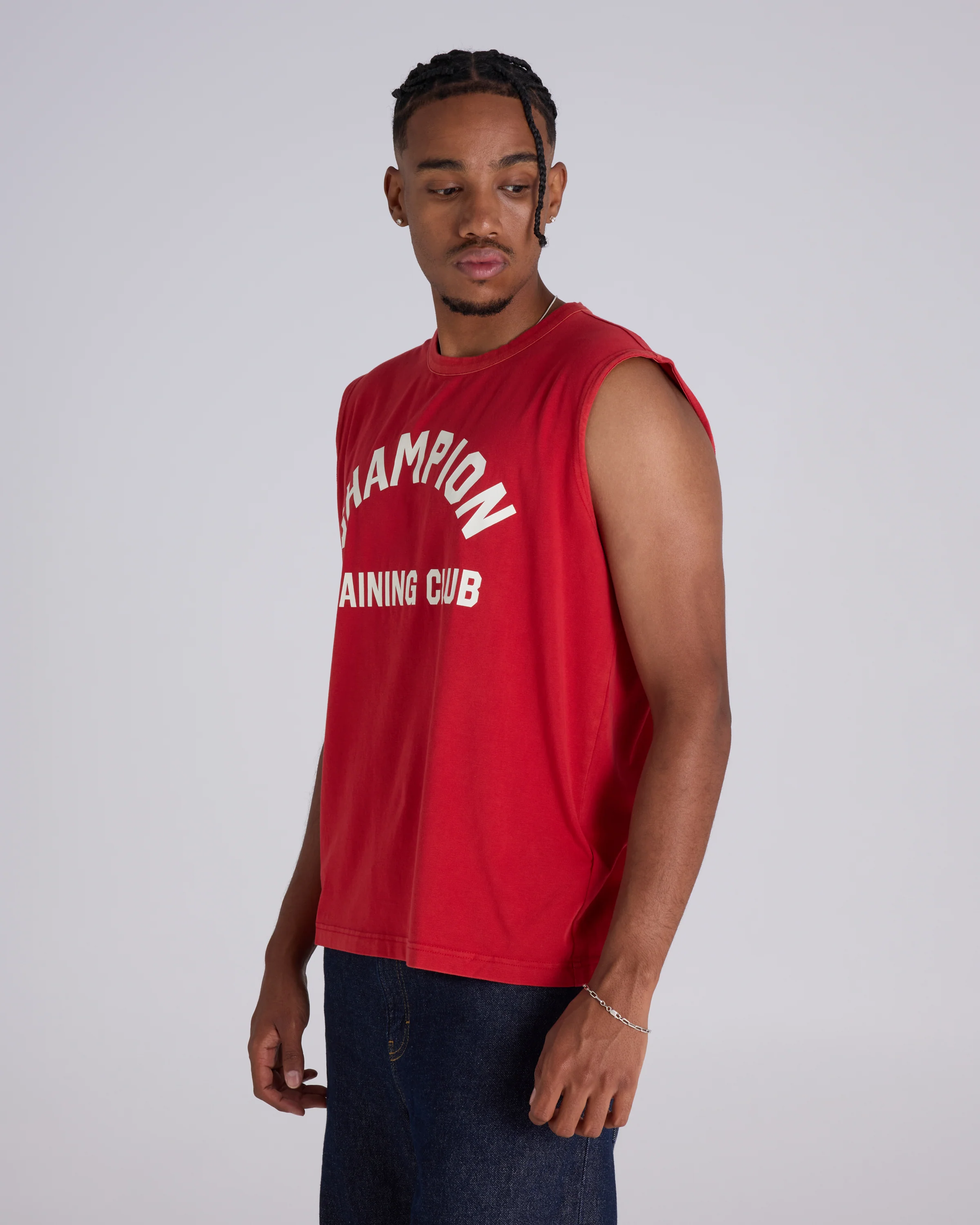 Ring Side Graphic Muscle Tee - Image 2