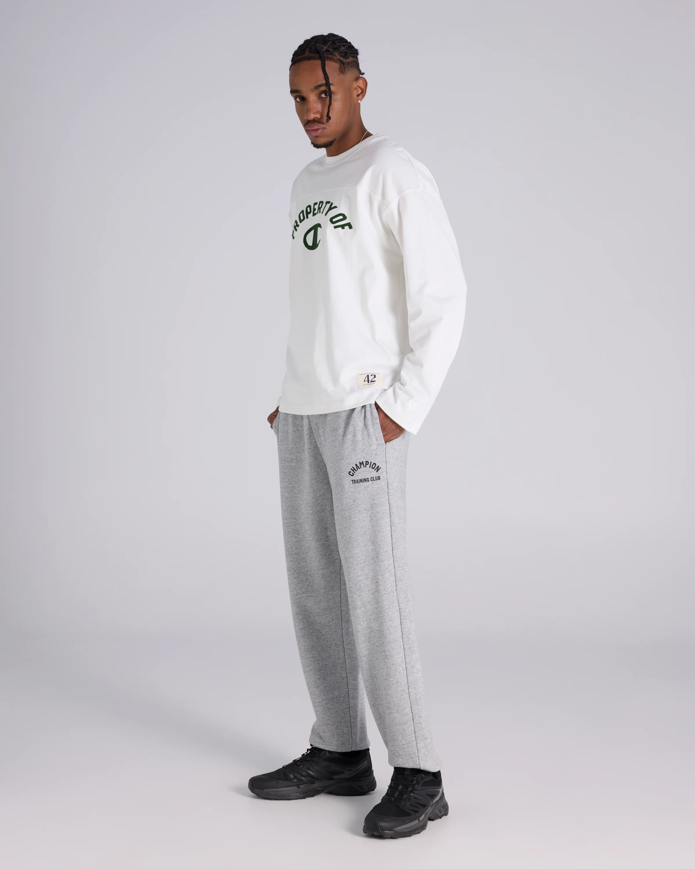 Ring Side Elastic Cuff Track Pants - Image 4
