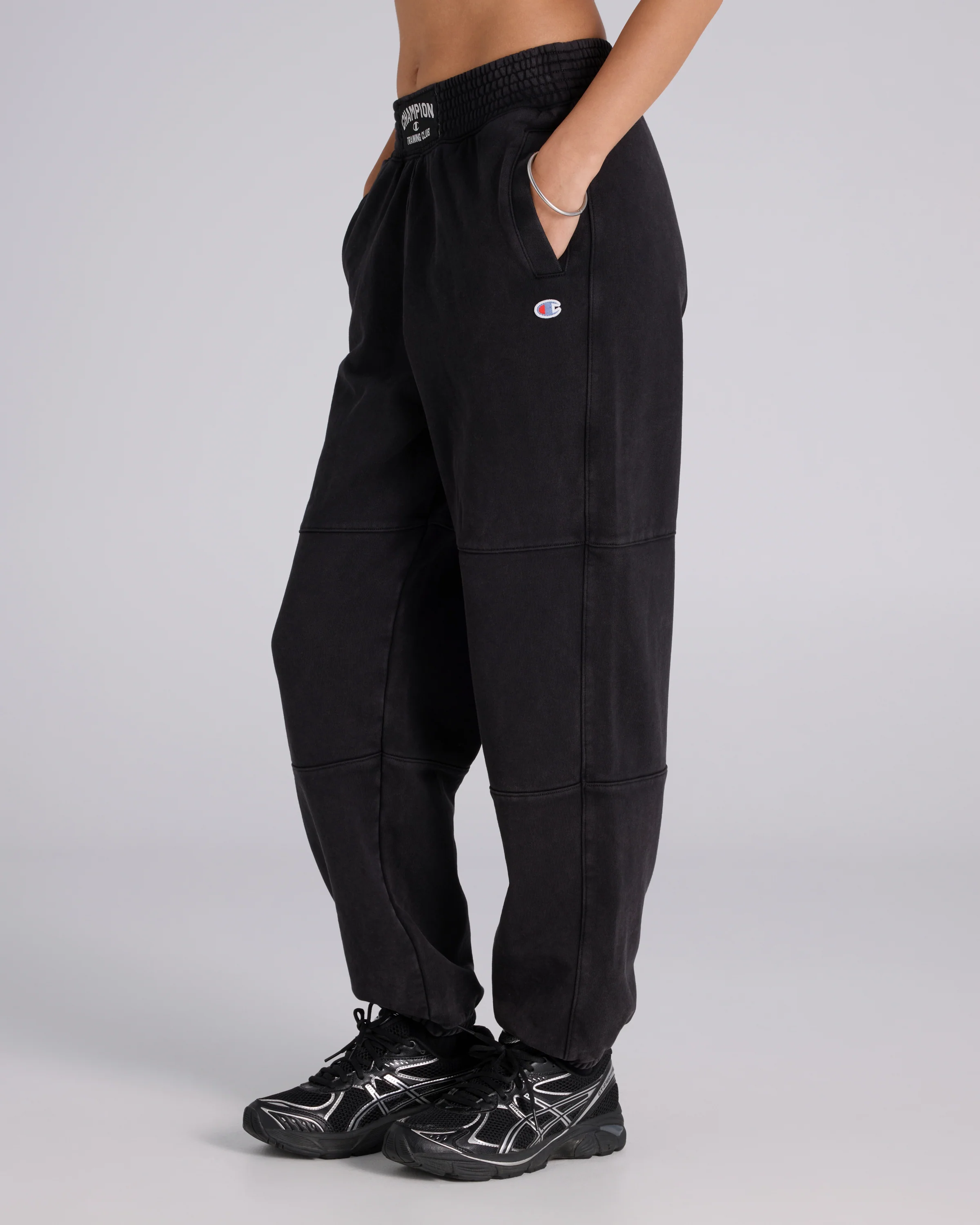 Ring Side Elastic Cuff Track Pants - Image 2