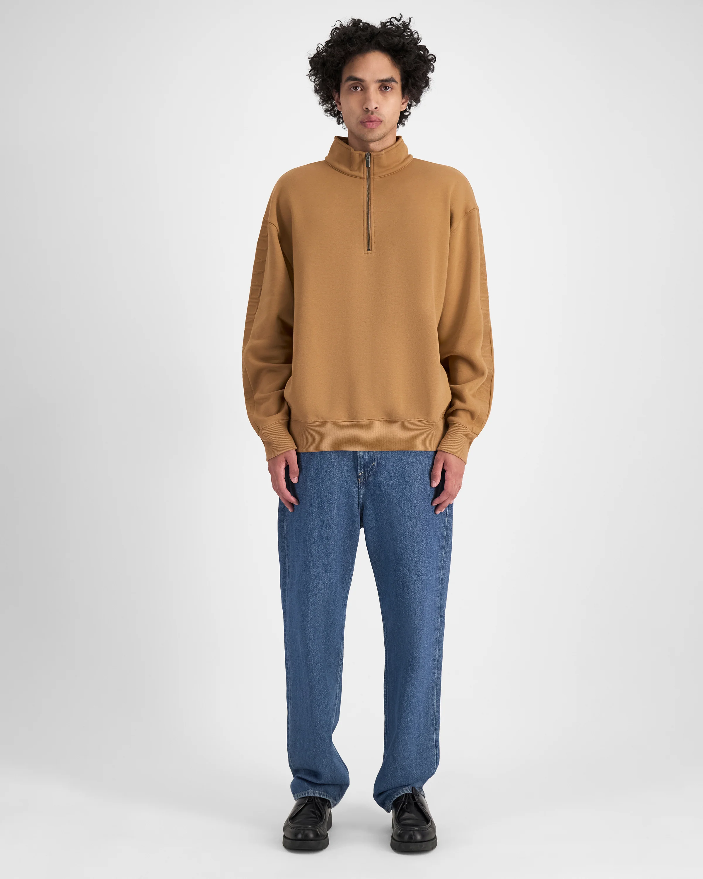 Rochester Capital Taping Quarter Zip Crew - Image 4