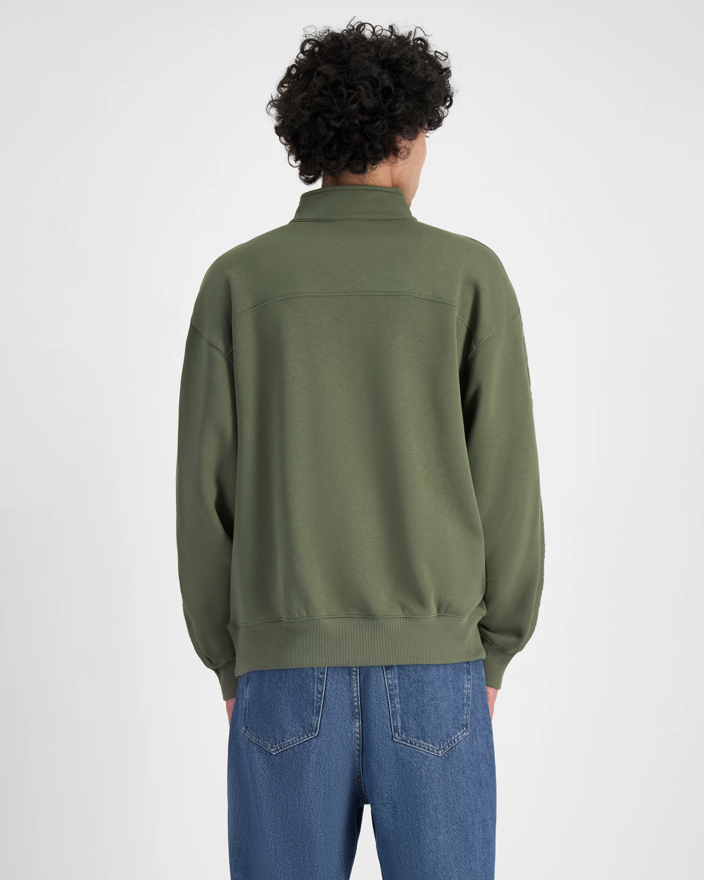 Rochester Capital Taping Quarter Zip Crew - Image 3